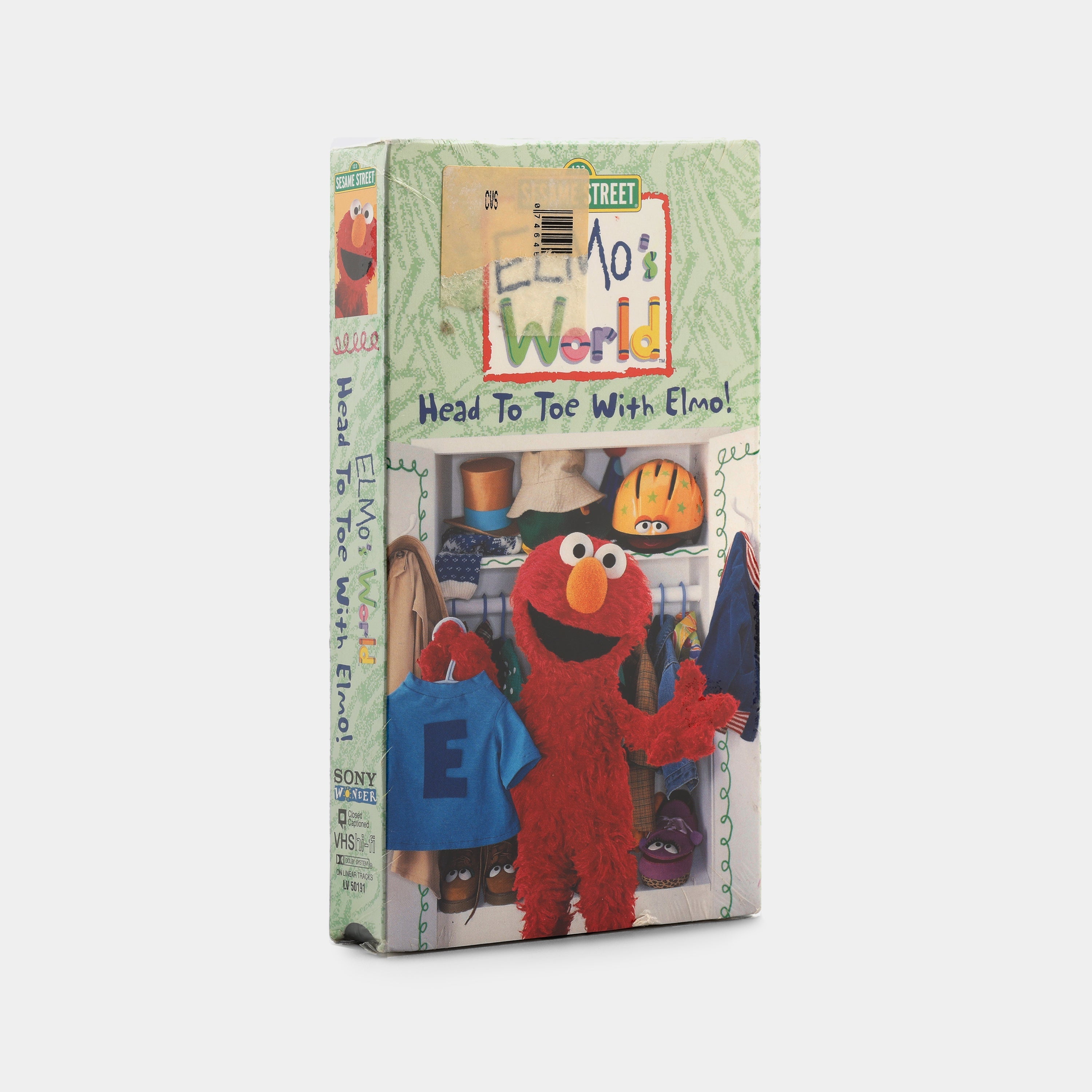 Head to Toe with Elmo (Sealed) VHS Tape