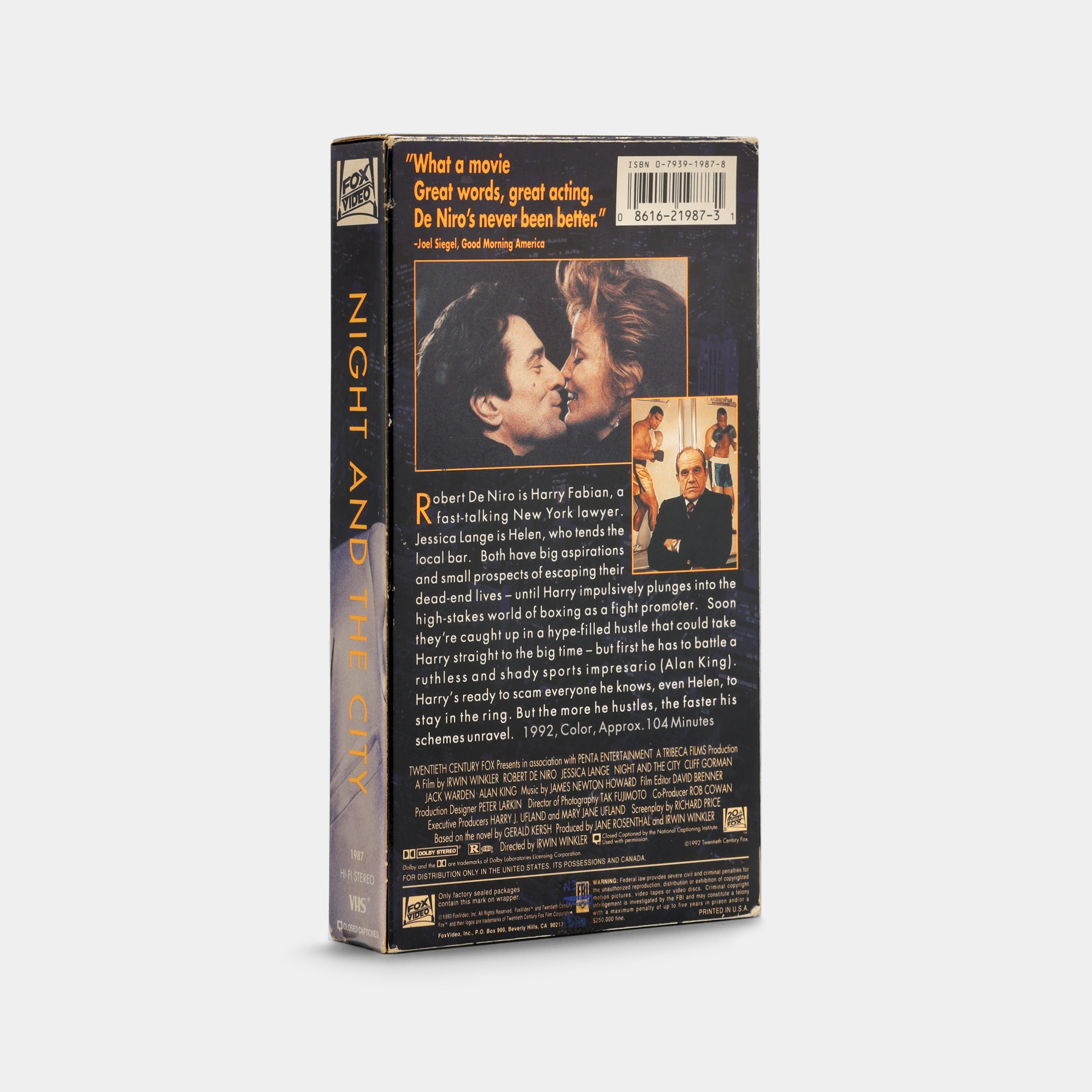 Night and the City VHS Tape