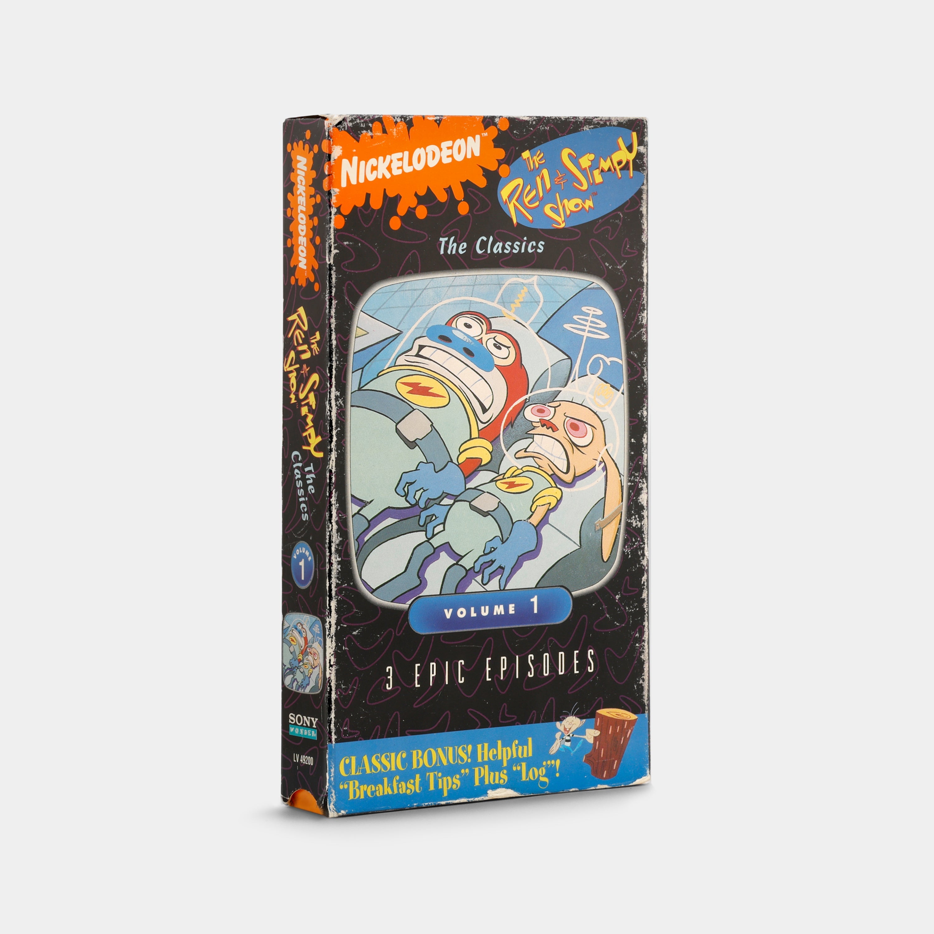 The Ren & Stimpy Show: The Classics Vol. 1 VHS Tape