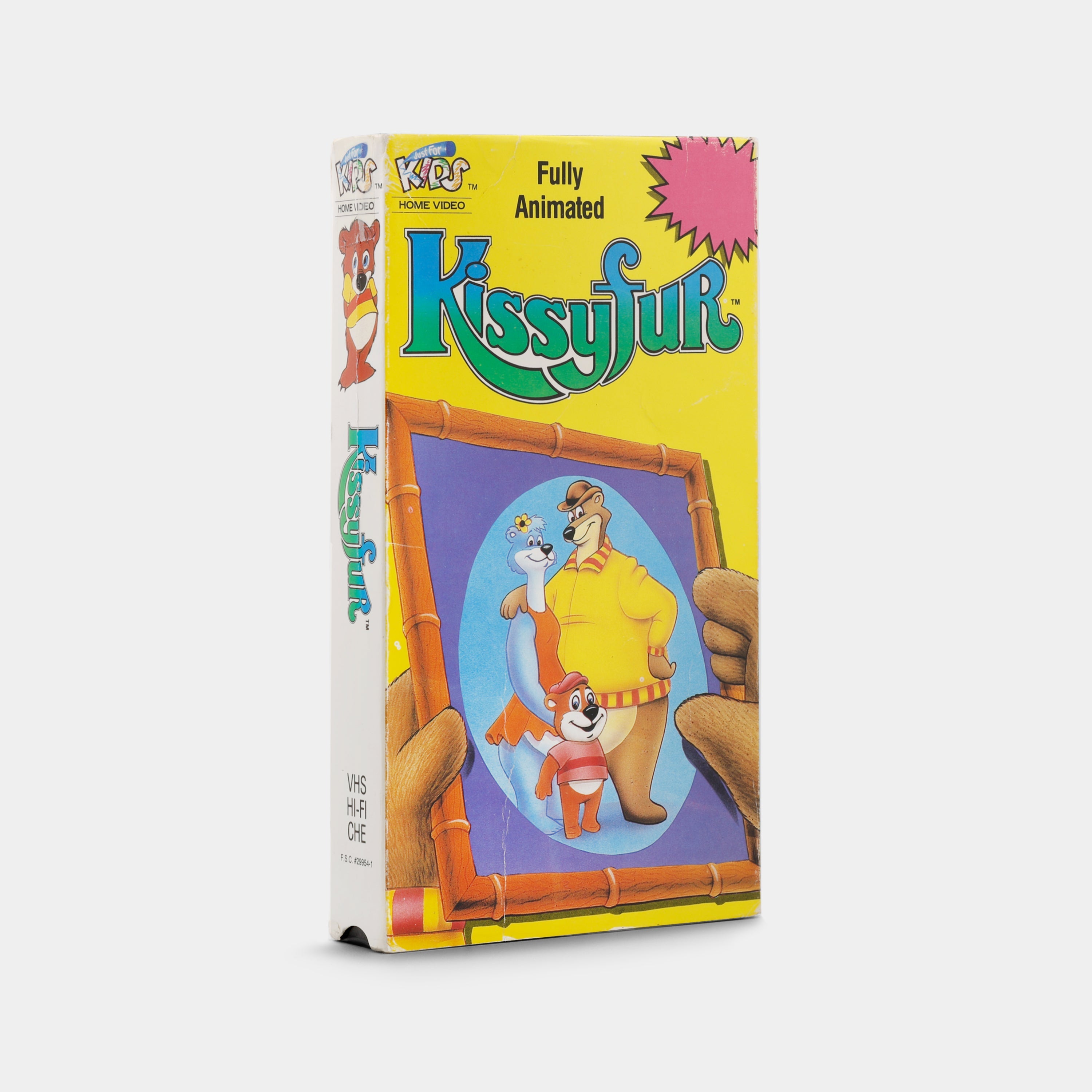 Kissyfur VHS Tape