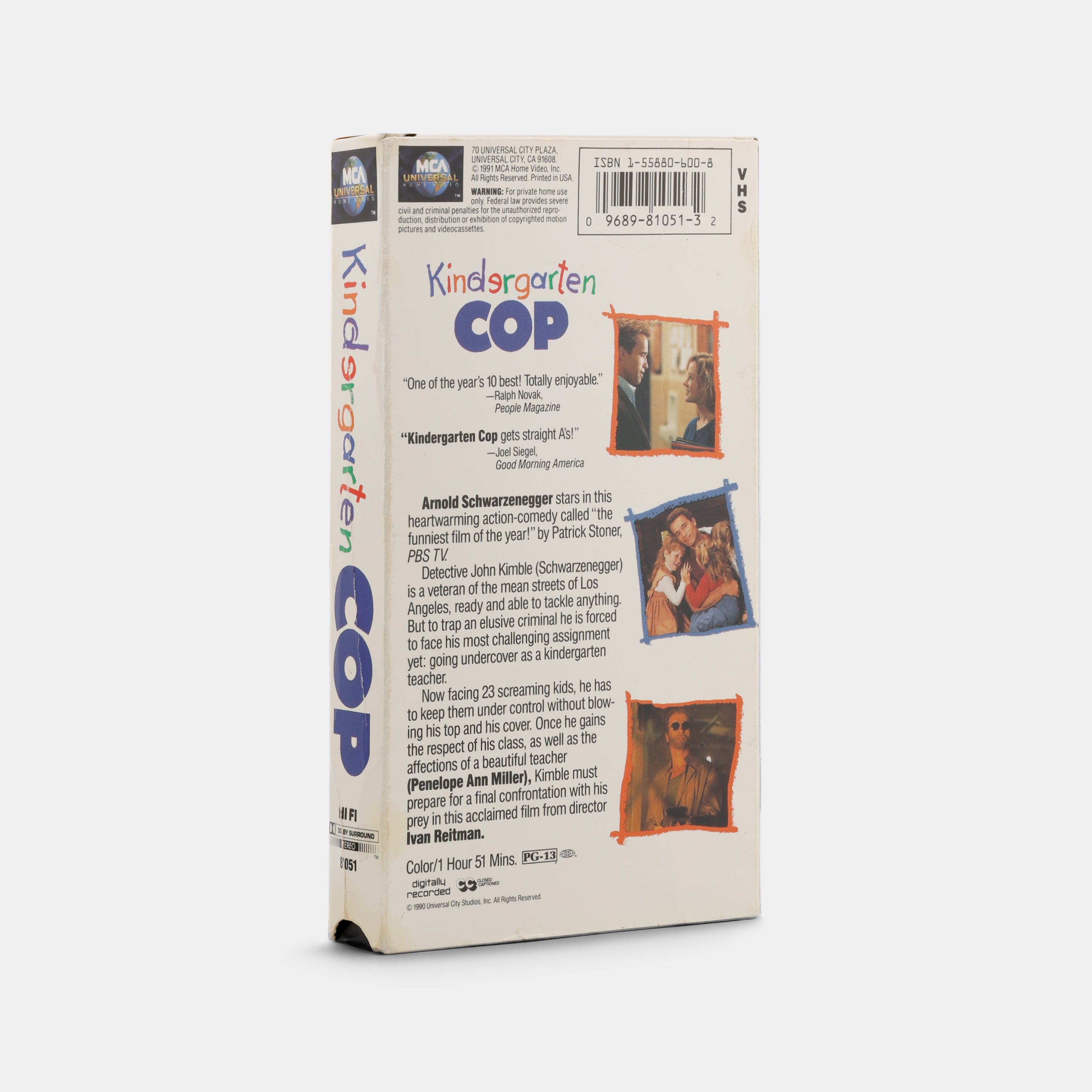 Kindergarten Cop VHS Tape