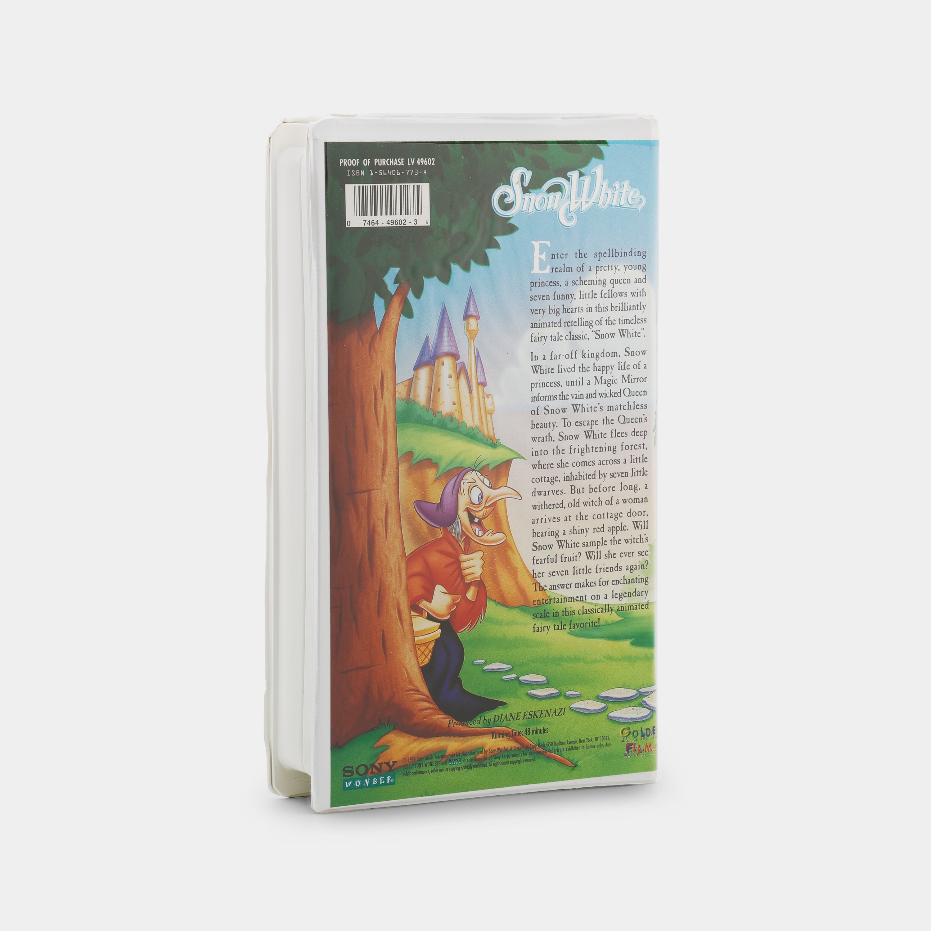 Snow White VHS Tape