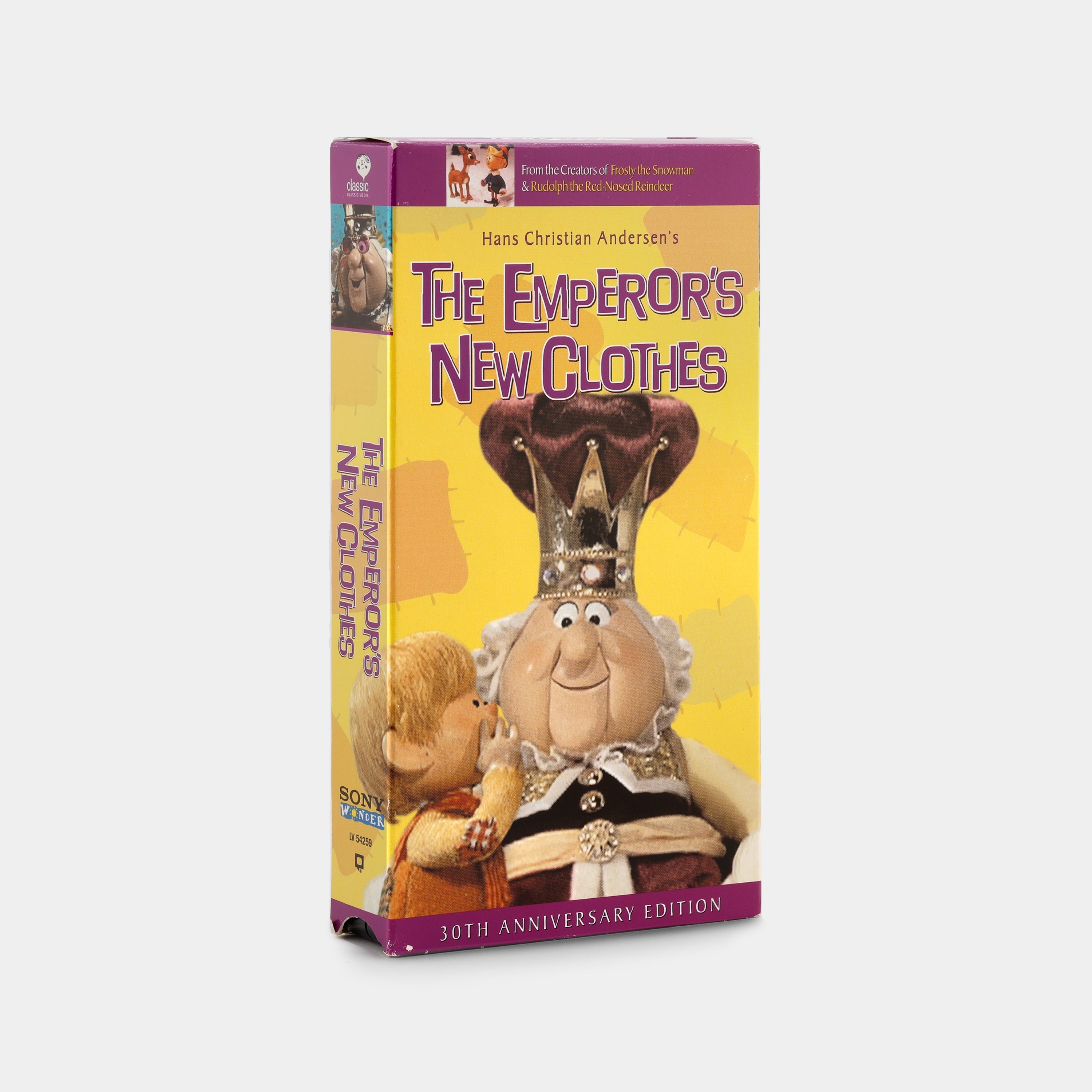 Hans Christian Andersen’s The Emperor’s New Clothes VHS Tape