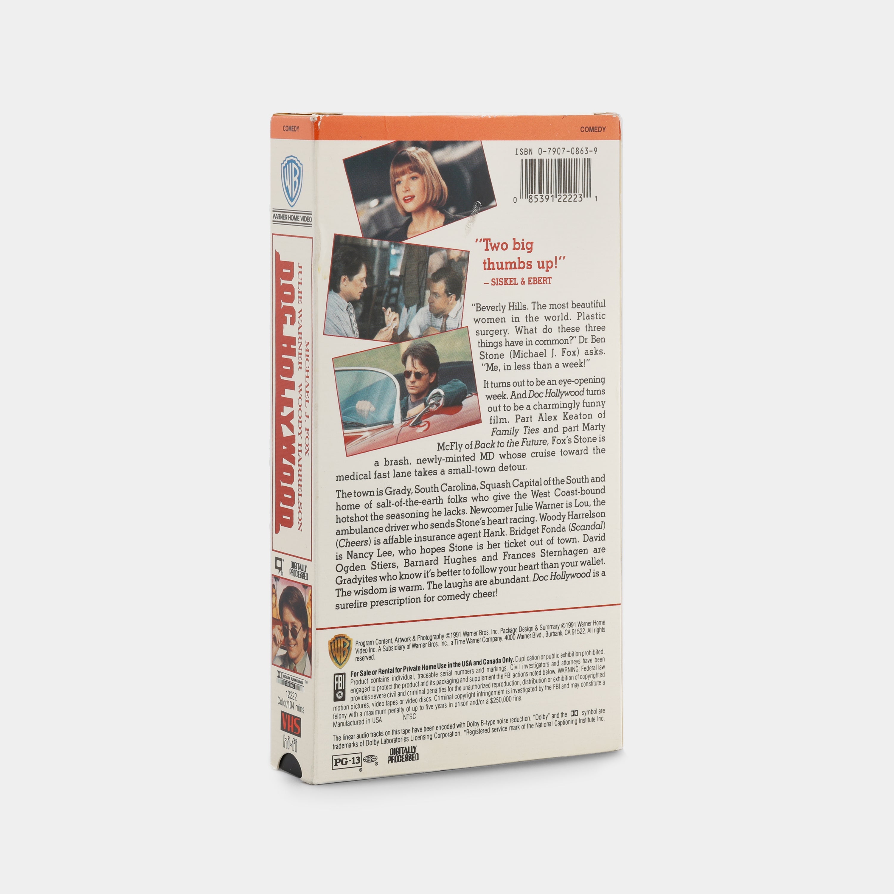 Doc Hollywood VHS Tape