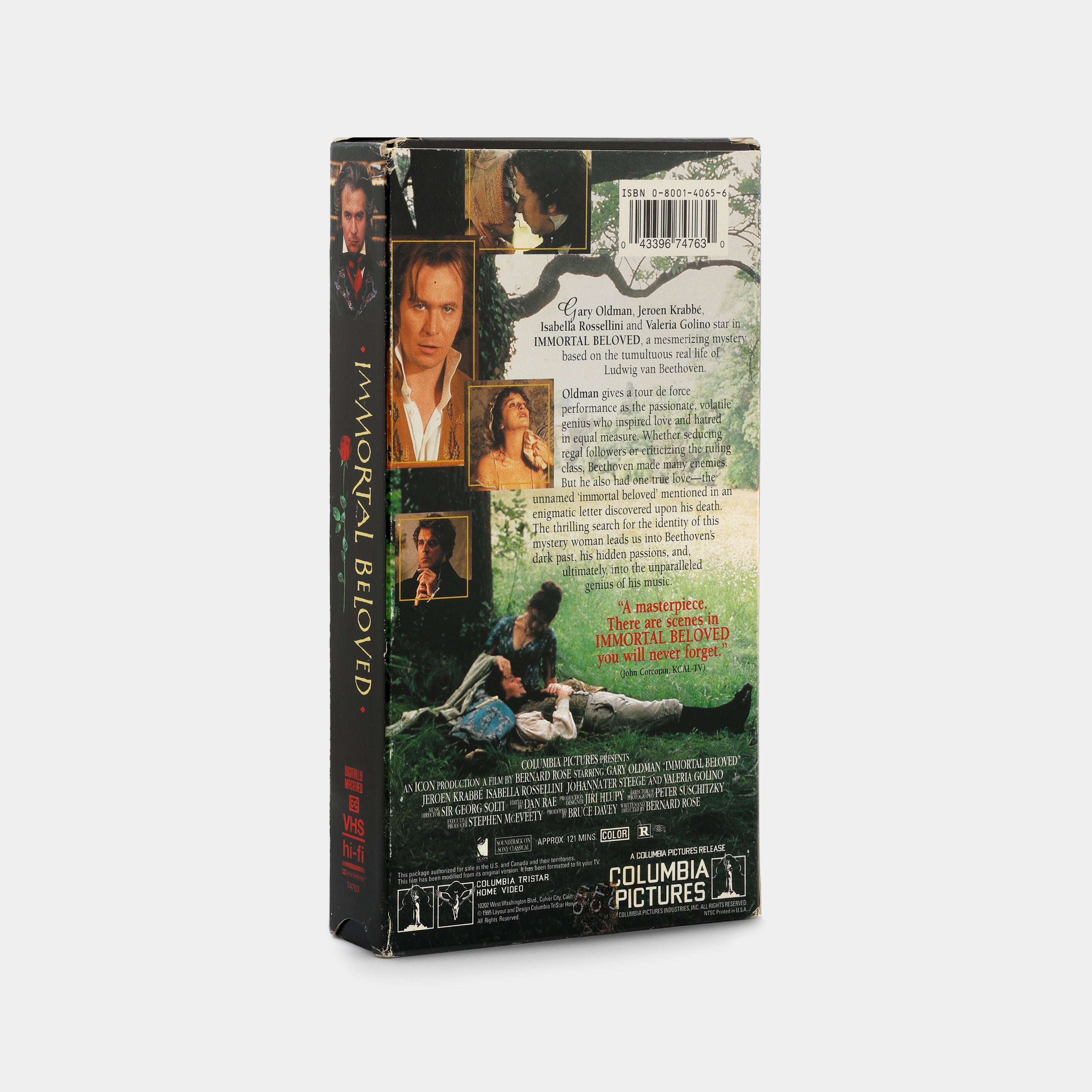 Immortal Beloved VHS Tape