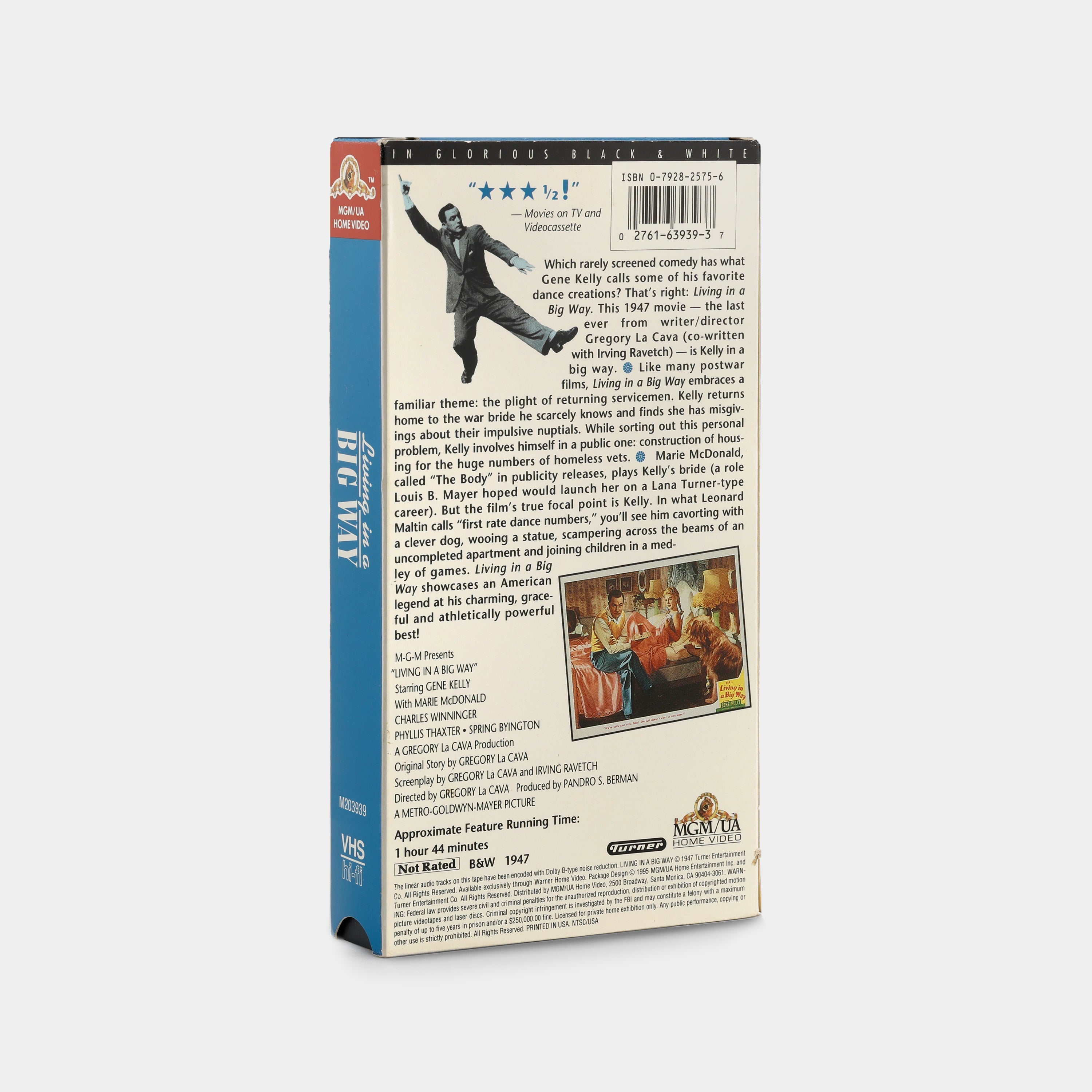 Living in a Big Way VHS Tape