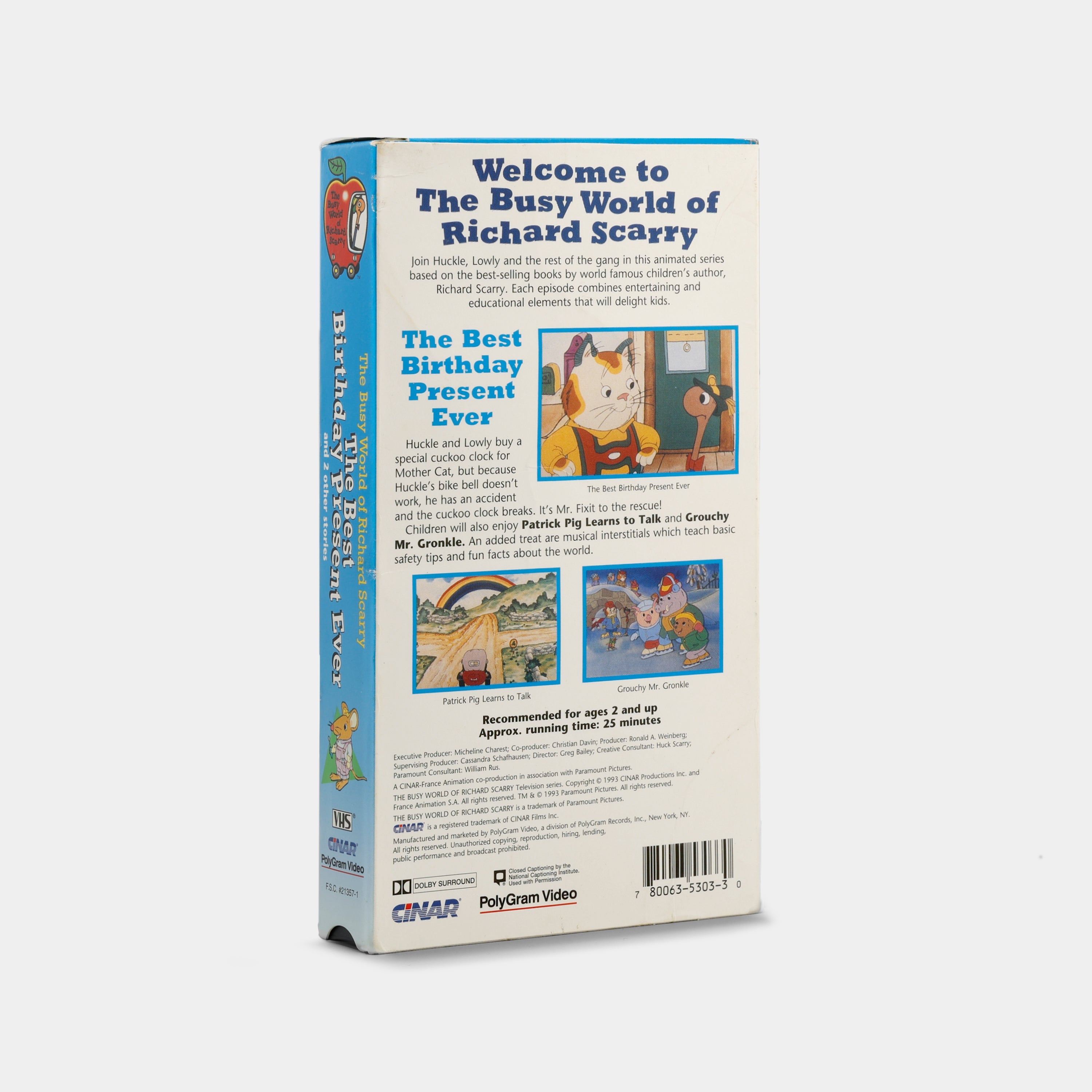 The Best Birthday Present Ever VHS Tape