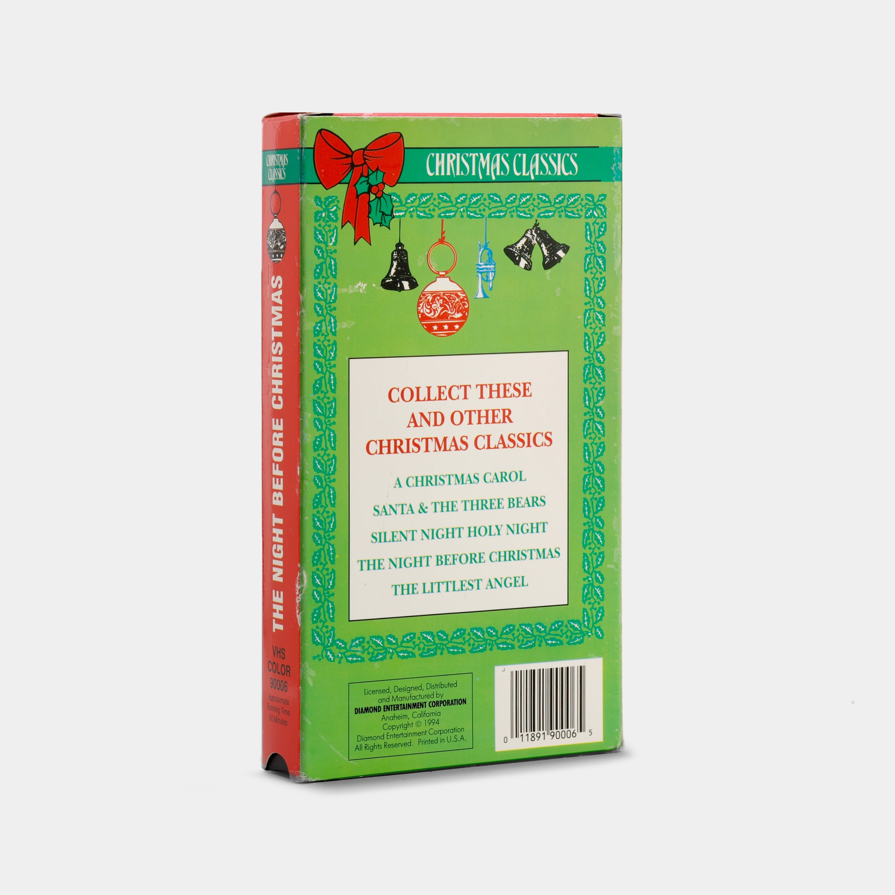 The Night Before Christmas VHS Tape