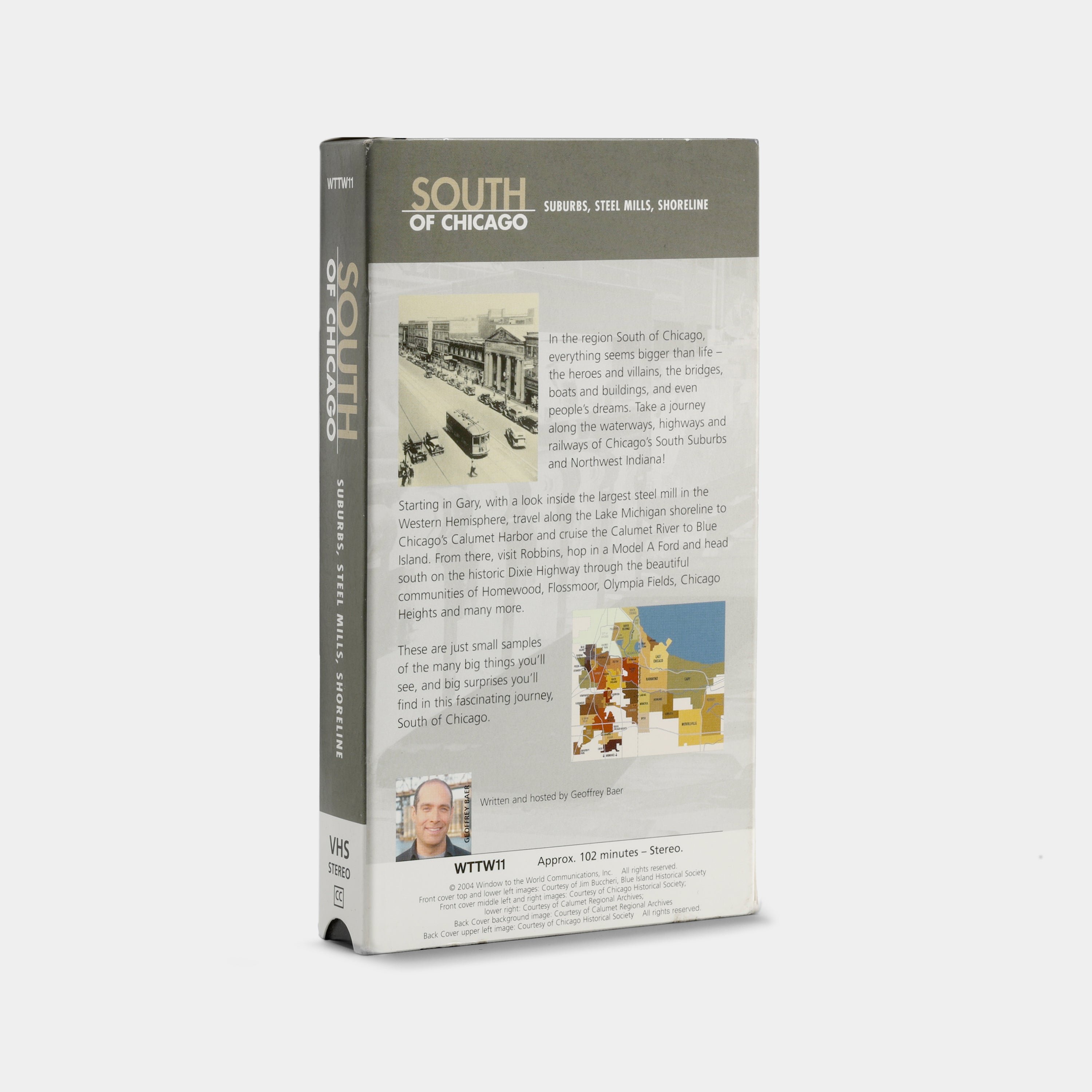 South of Chicago: Suburbs, Steel Mills, Shoreline VHS Tape