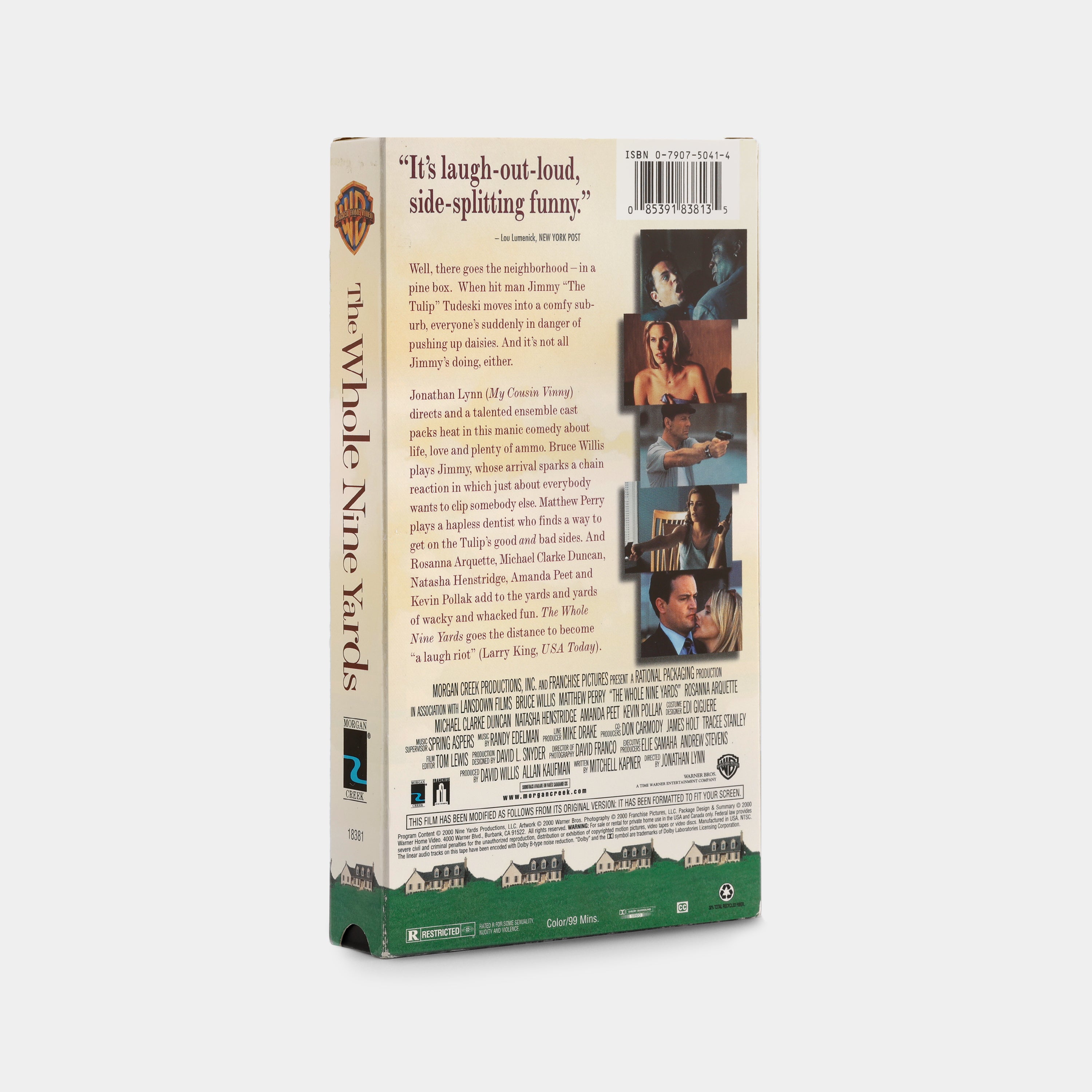 The Whole Nine Yards VHS Tape