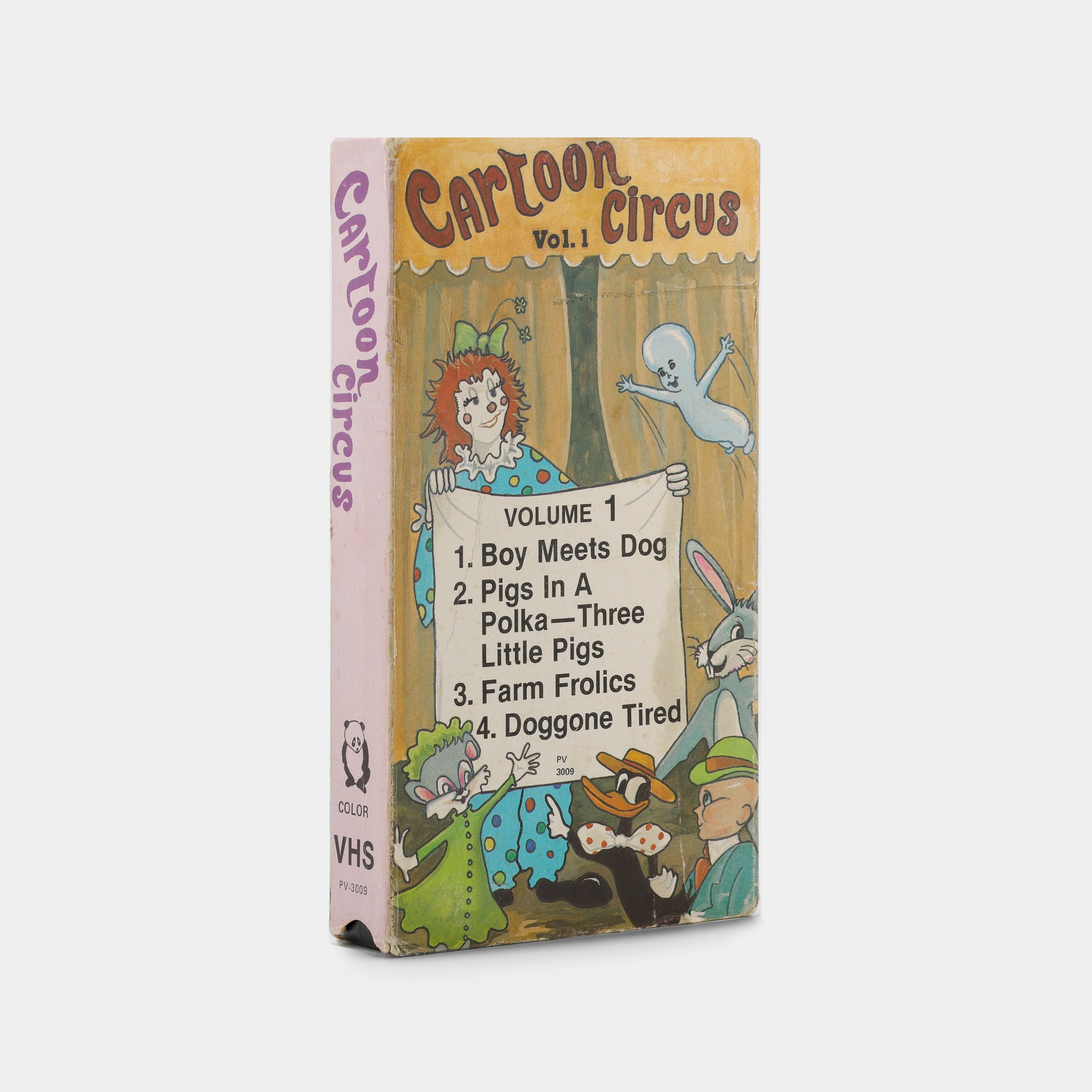 Cartoon Circus Vol. 1 VHS Tape