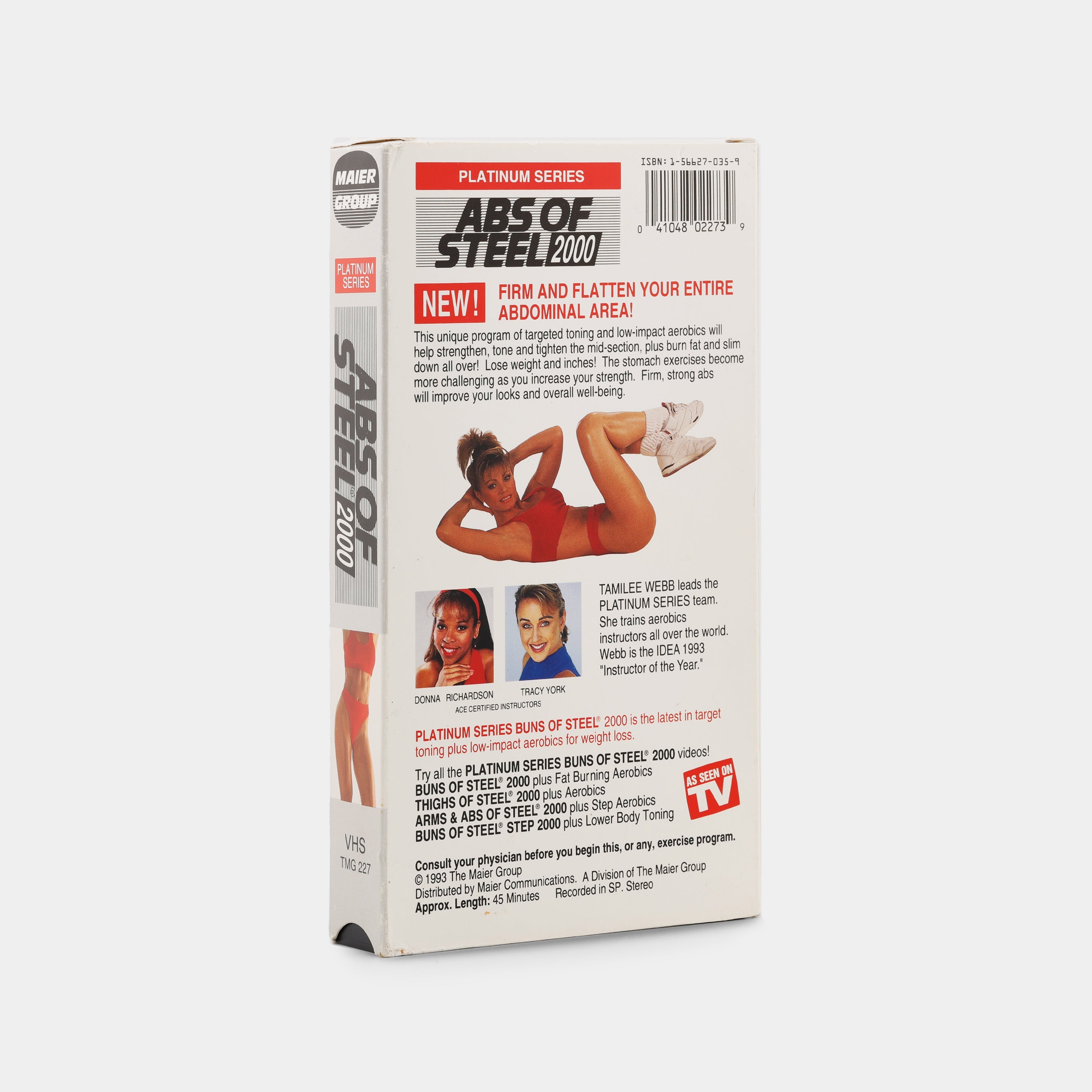 Abs of Steel 2000 VHS Tape