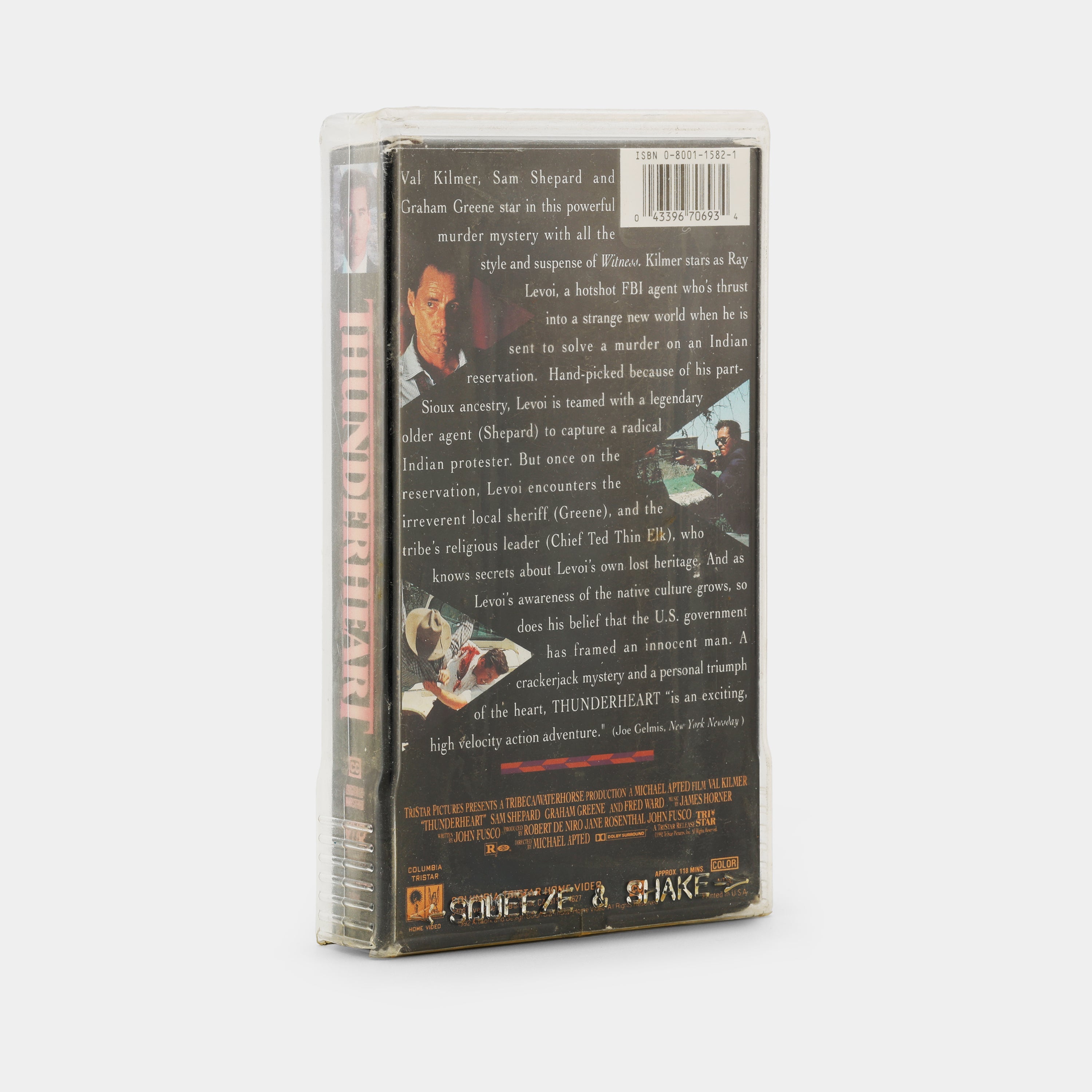 Thunderheart VHS Tape