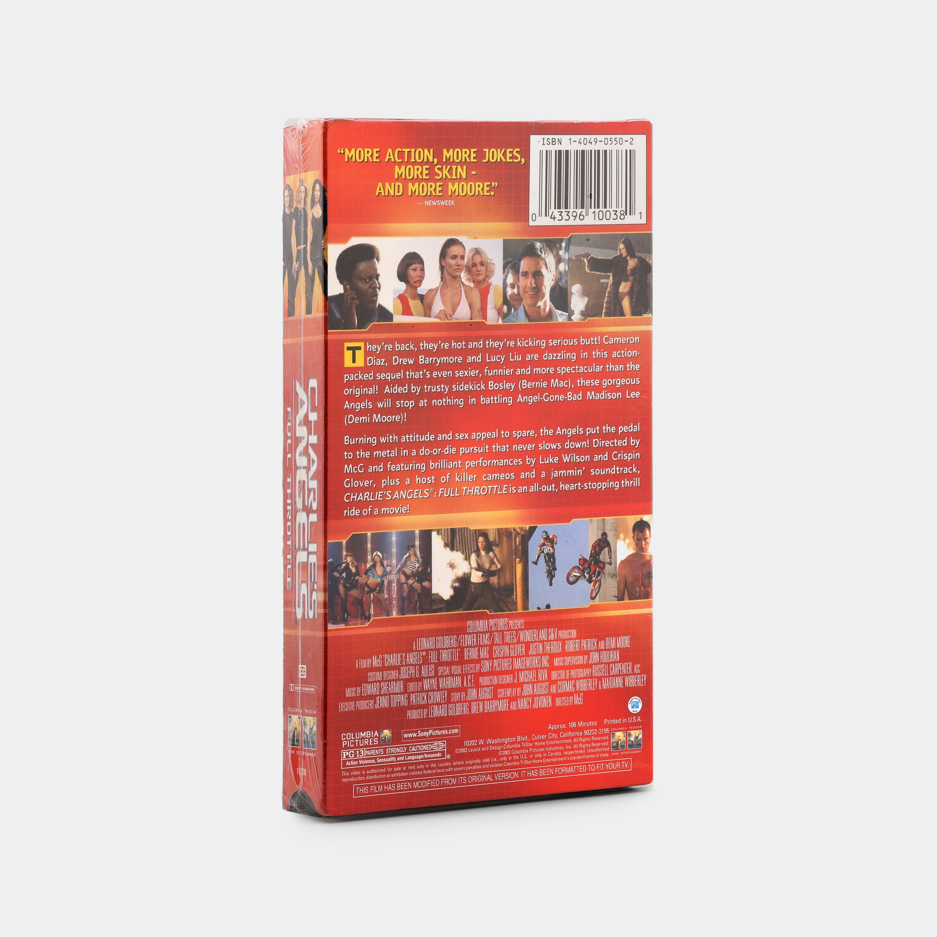 Charlie's Angels: Full Throttle (Sealed) VHS Tape