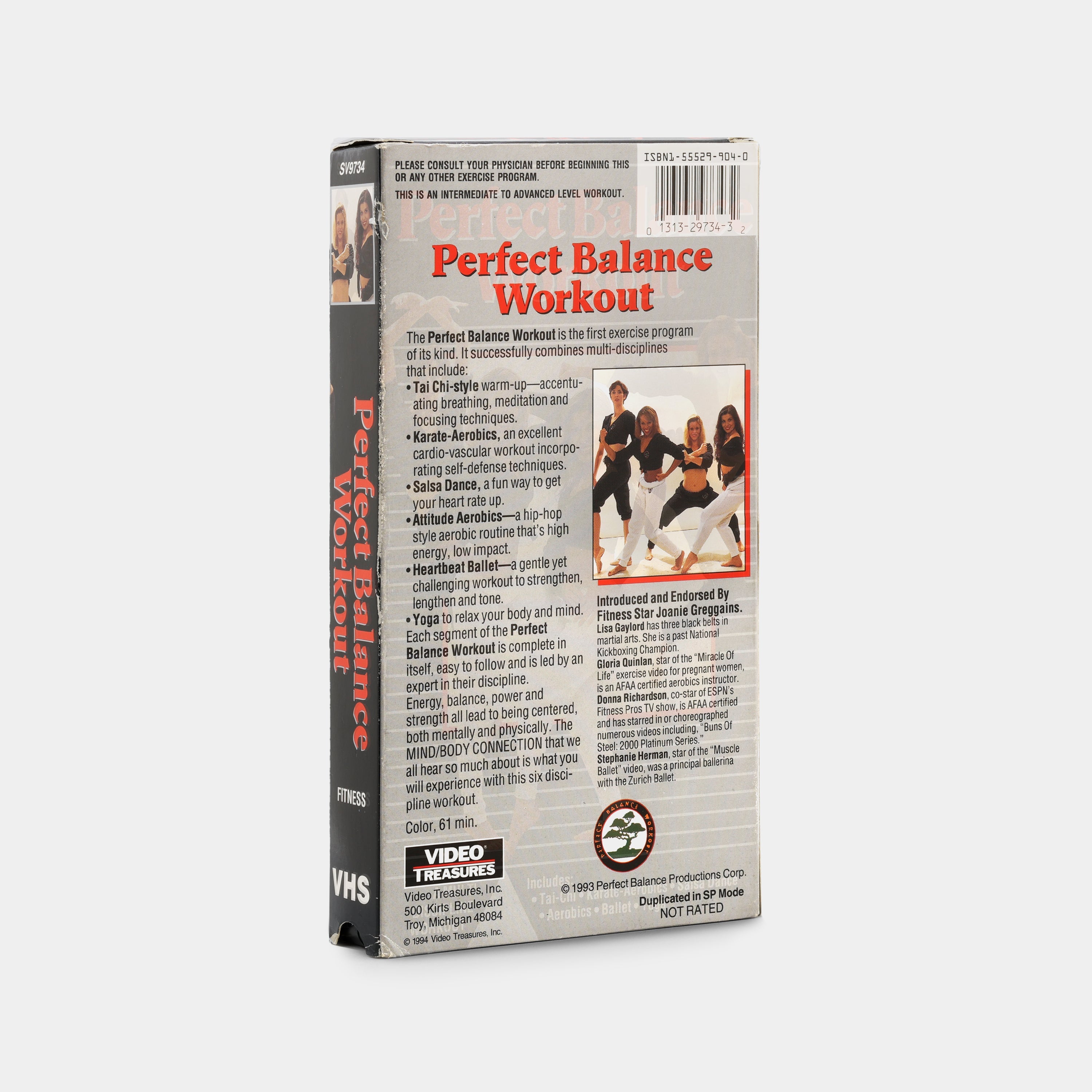 Perfect Balance Workout VHS Tape