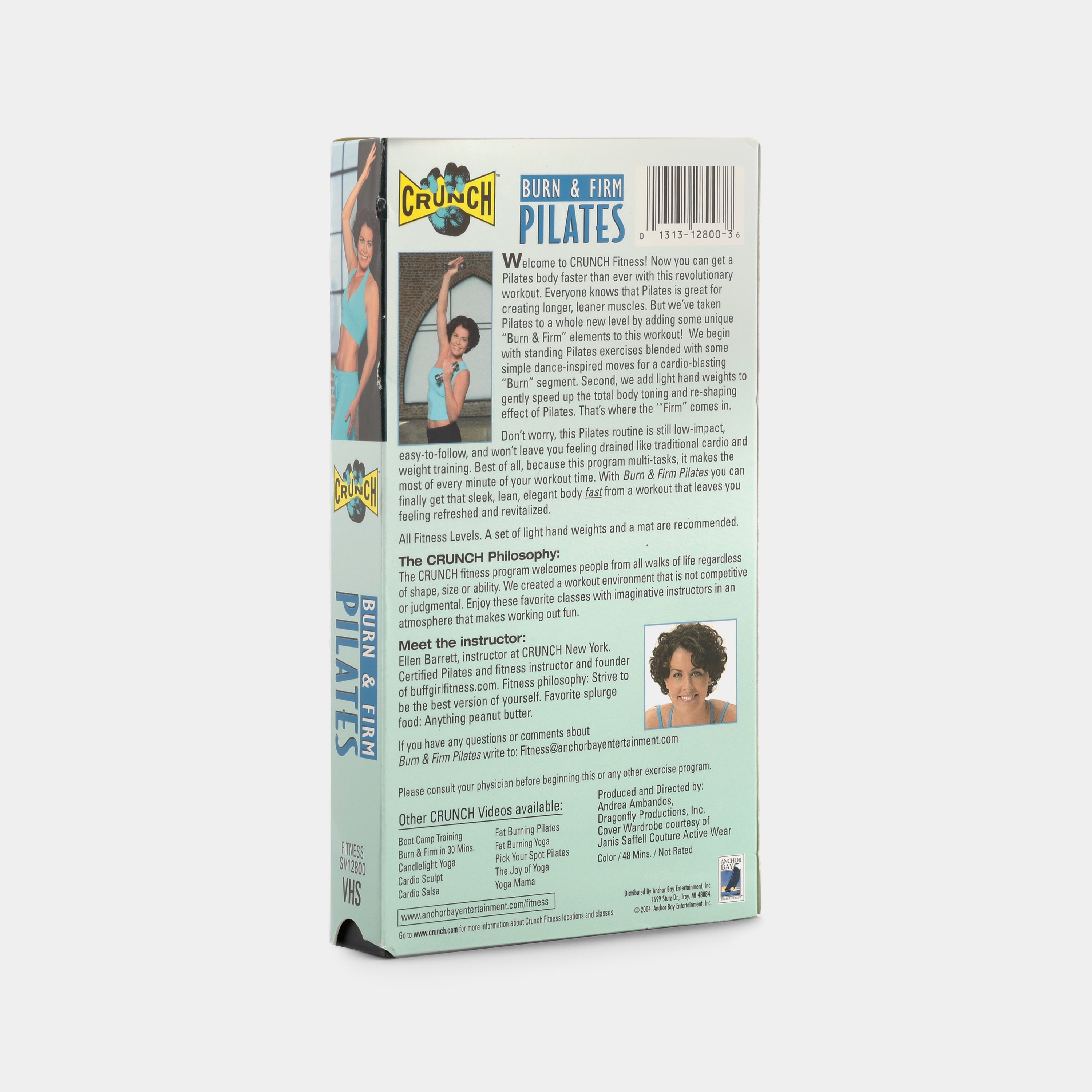Crunch: Burn & Firm Pilates VHS Tape – Retrospekt