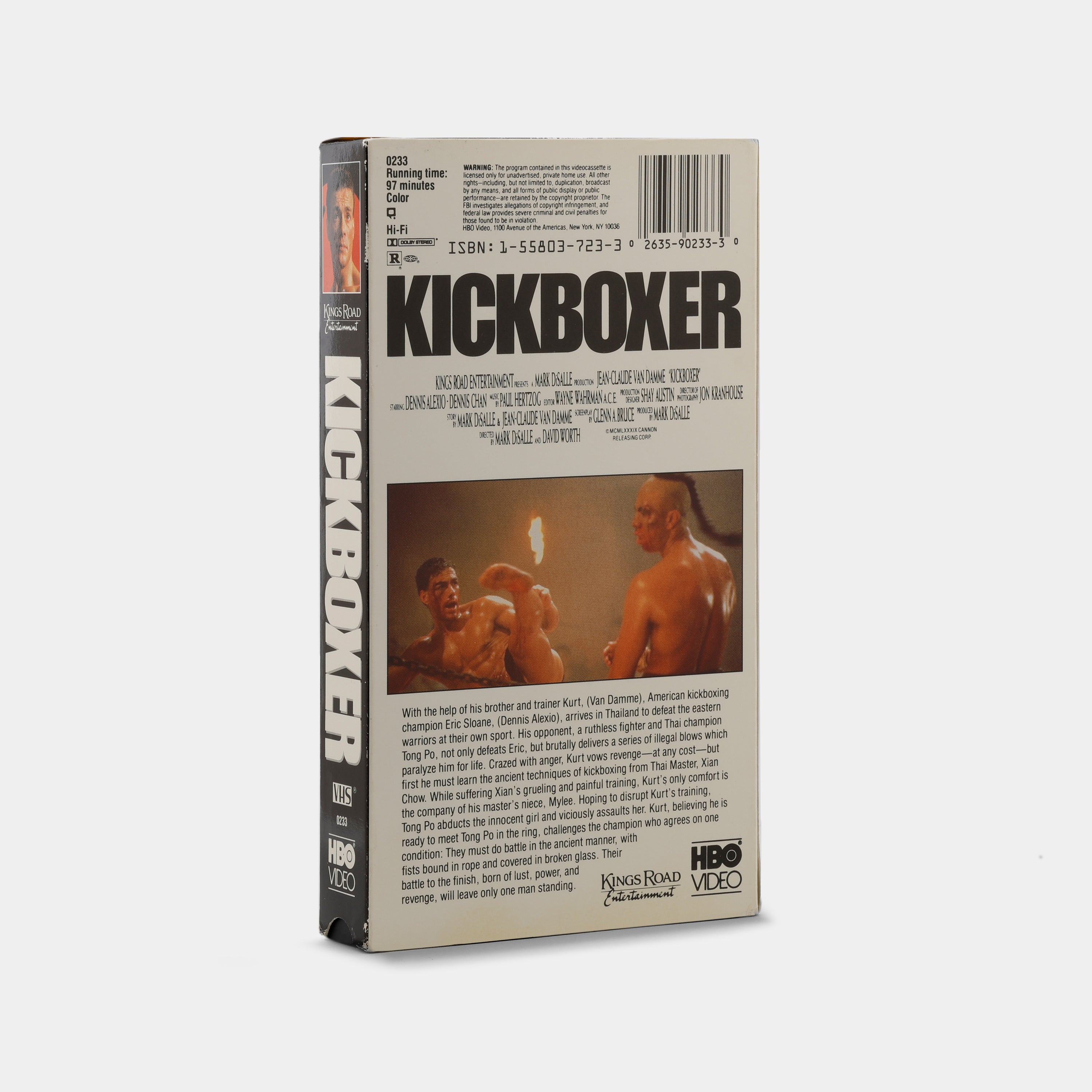 Kickboxer VHS Tape