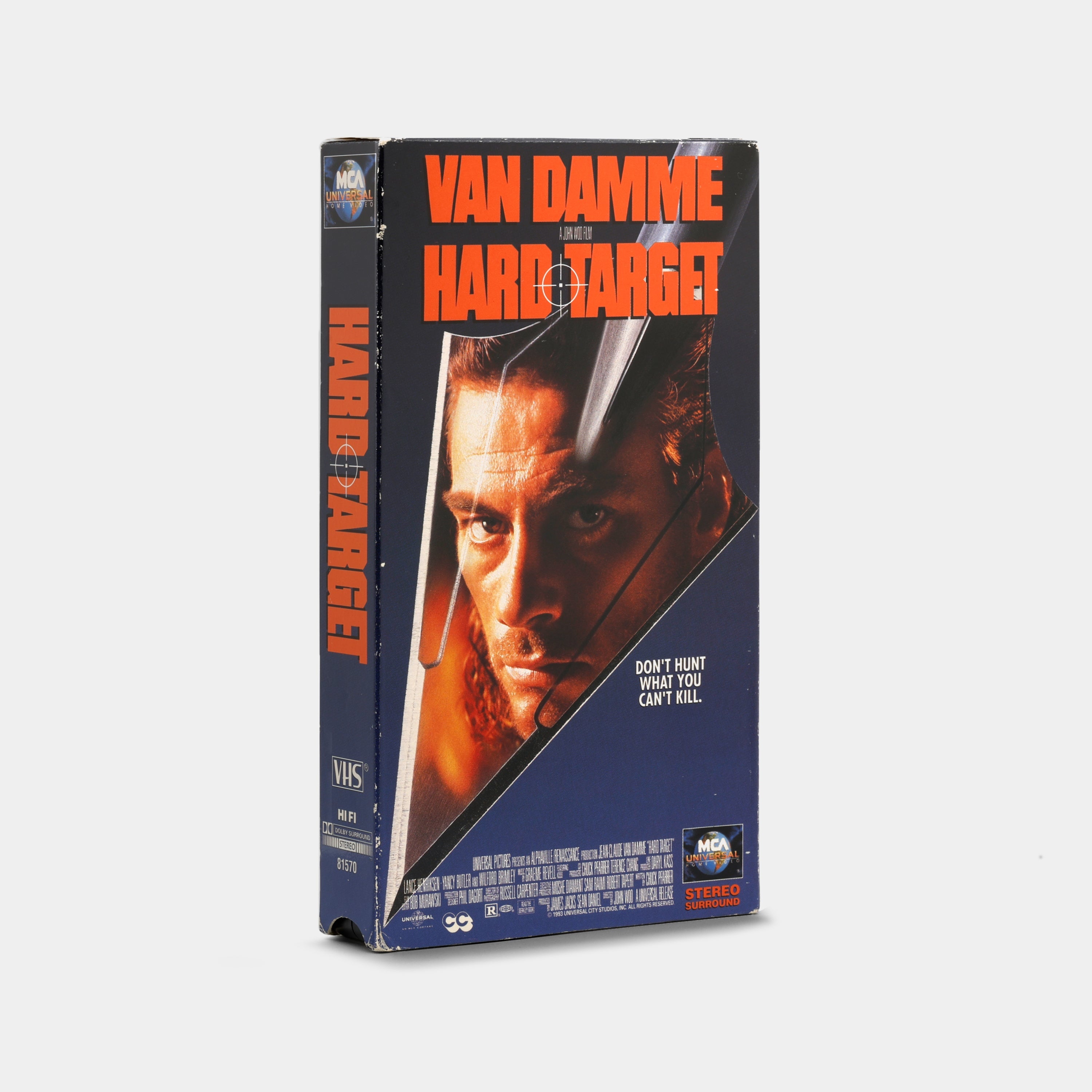 Hard Target VHS Tape