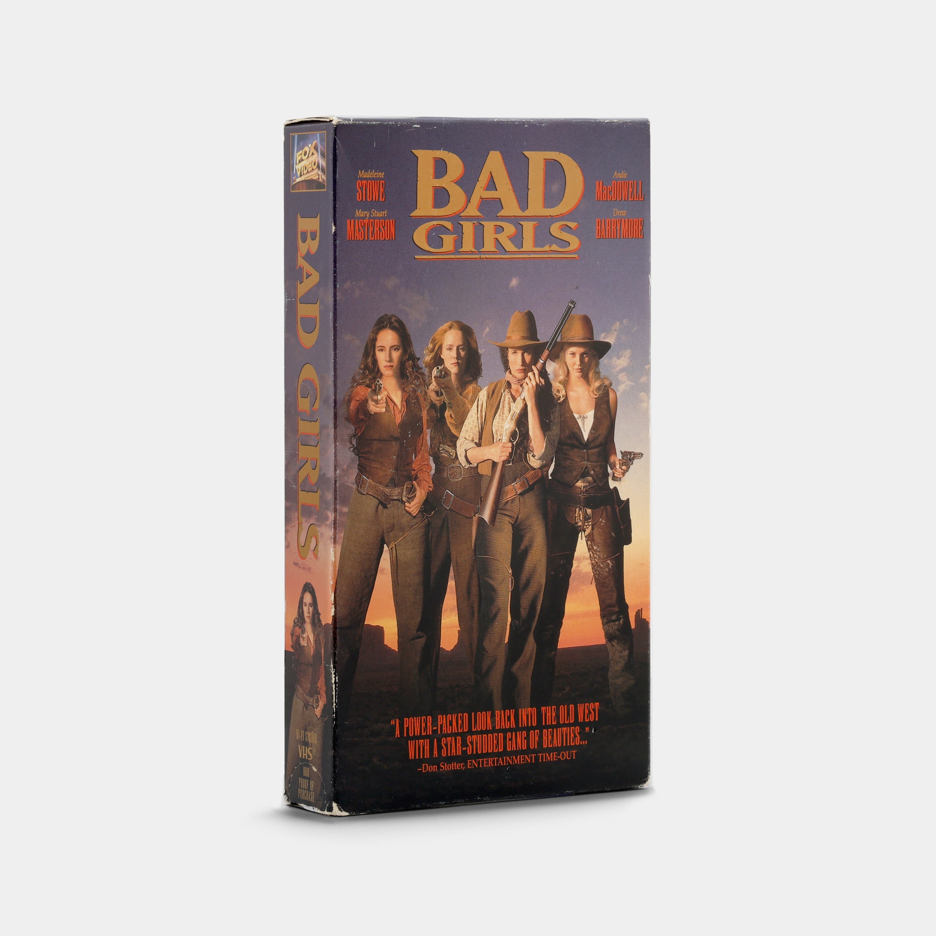 Bad Girls VHS Tape