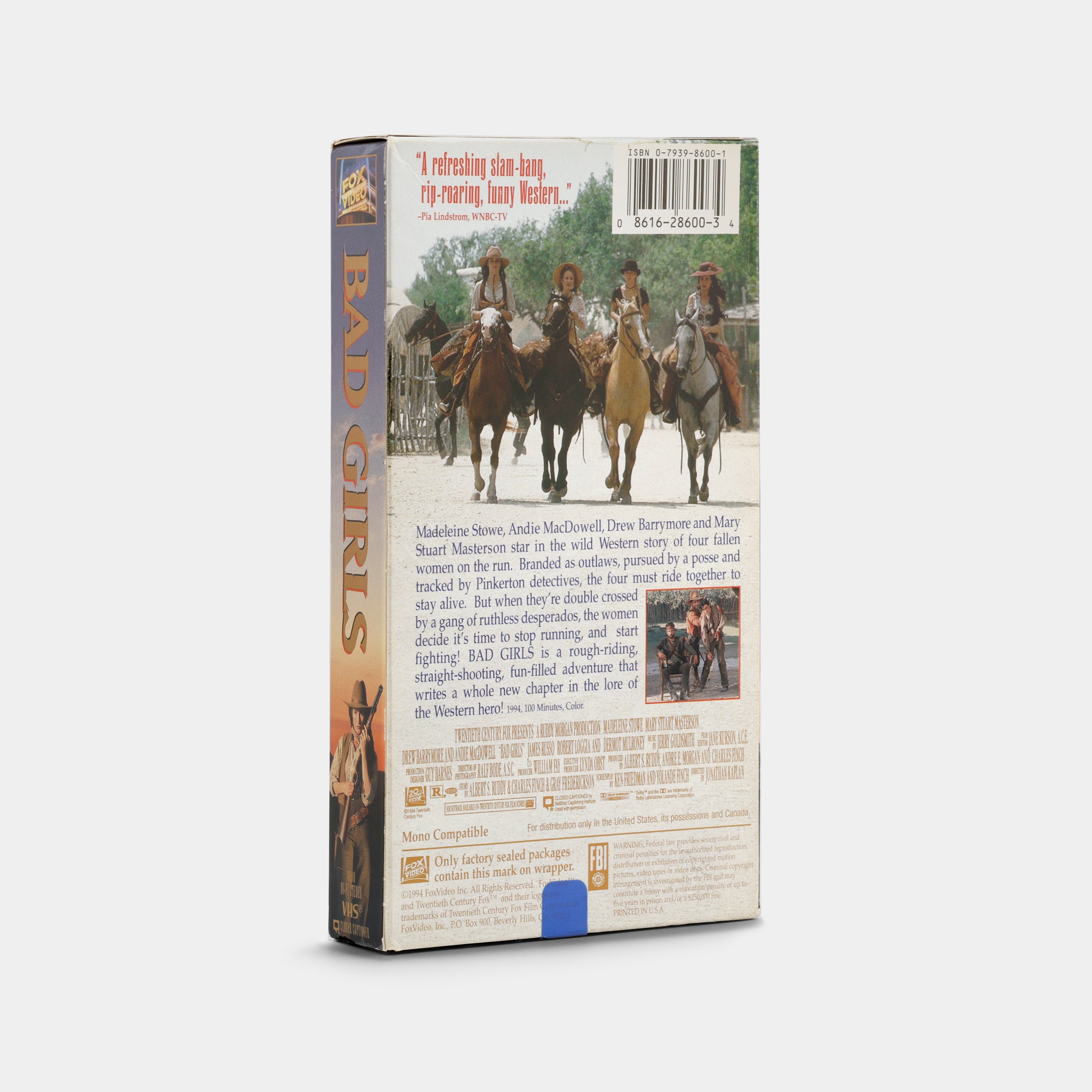 Bad Girls VHS Tape