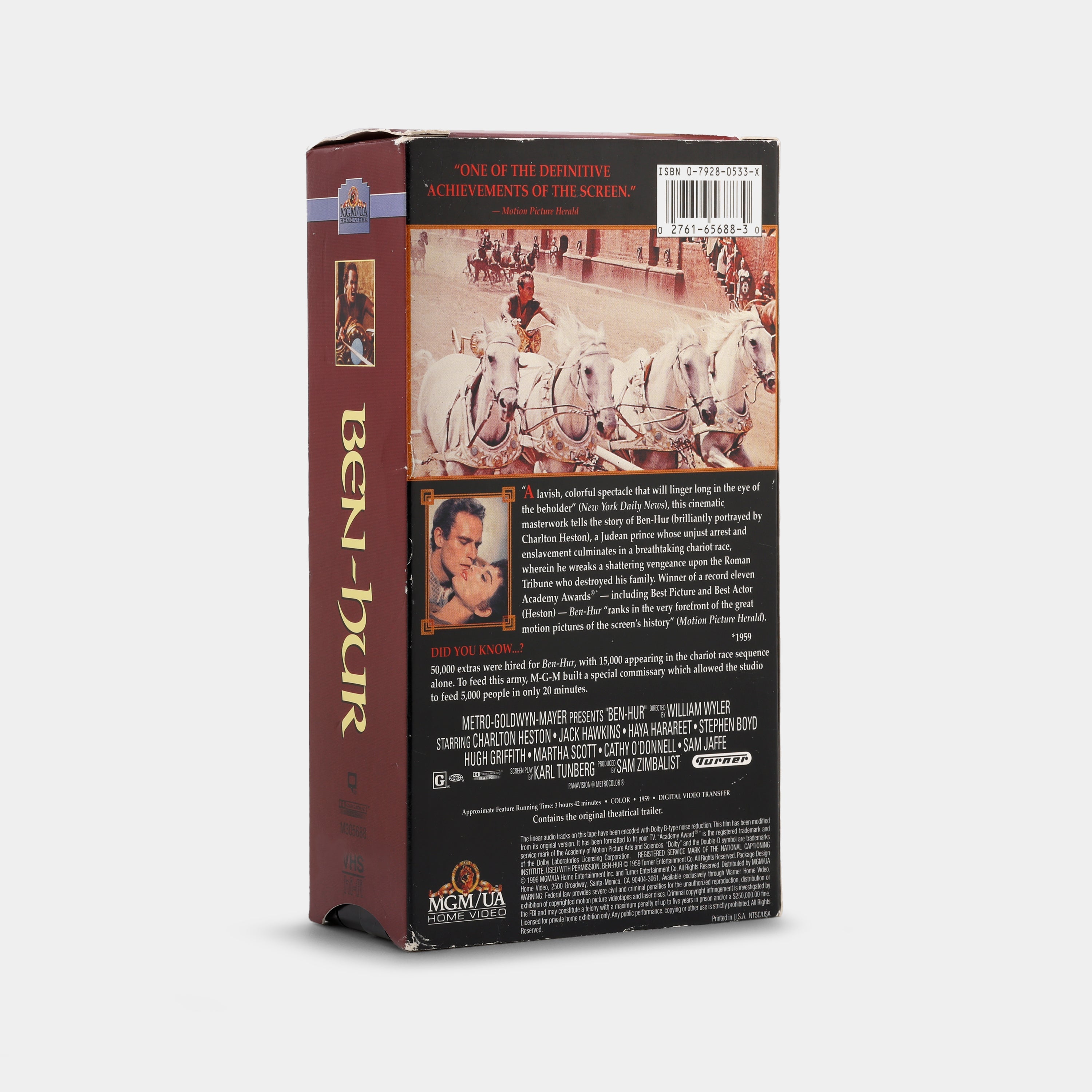 Ben-Hur VHS Tape Set