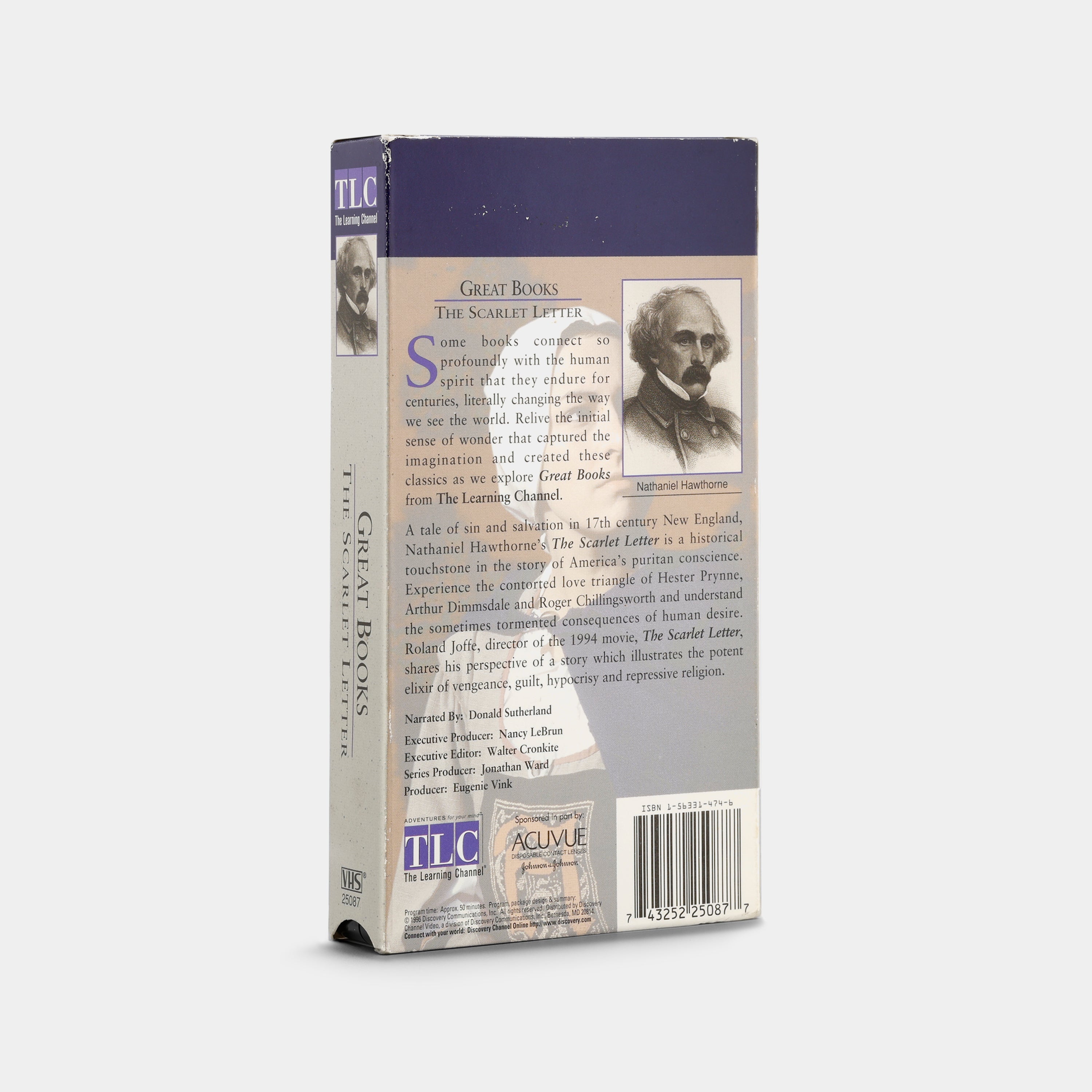Great Books: The Scarlet Letter VHS Tape