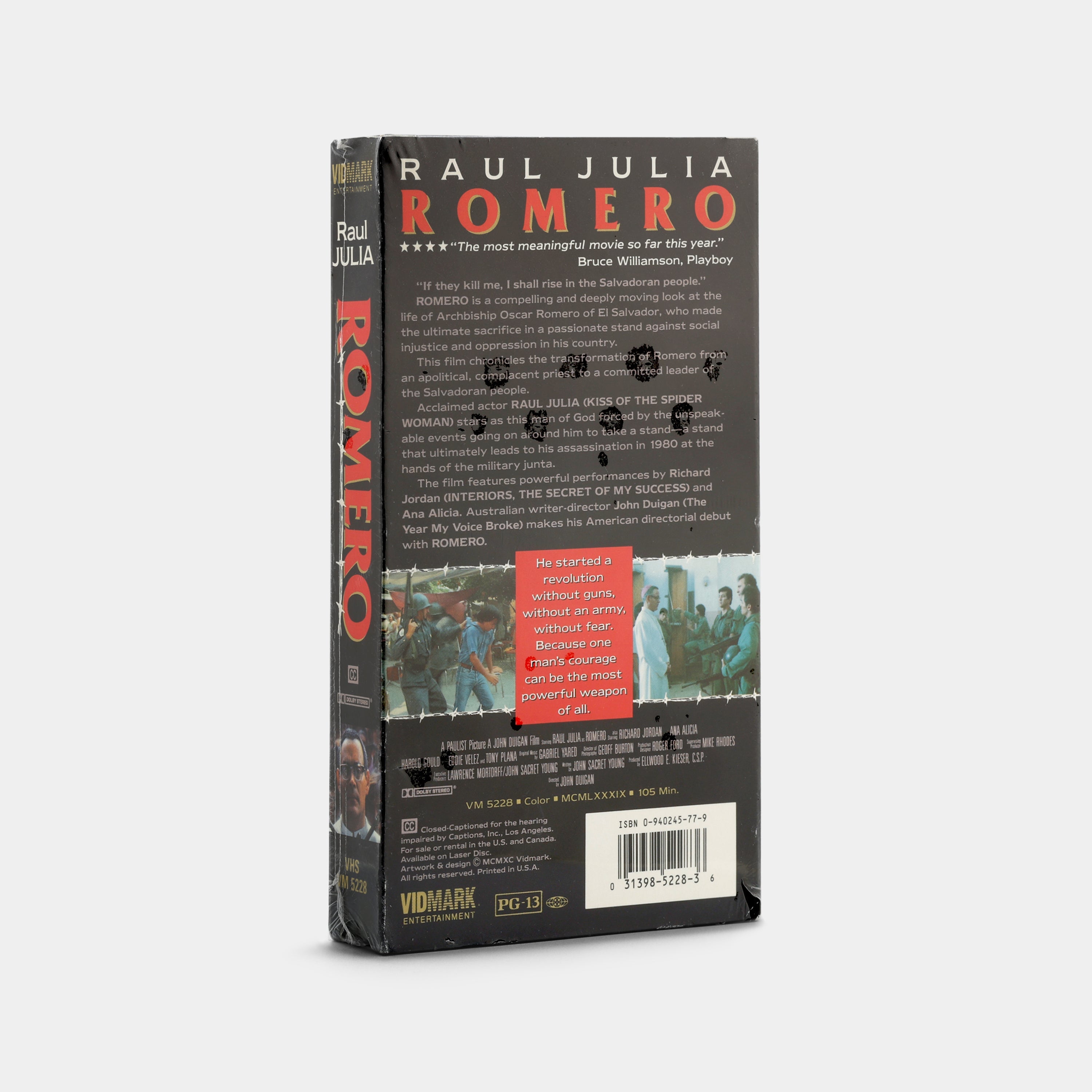 Romero (Sealed) VHS Tape