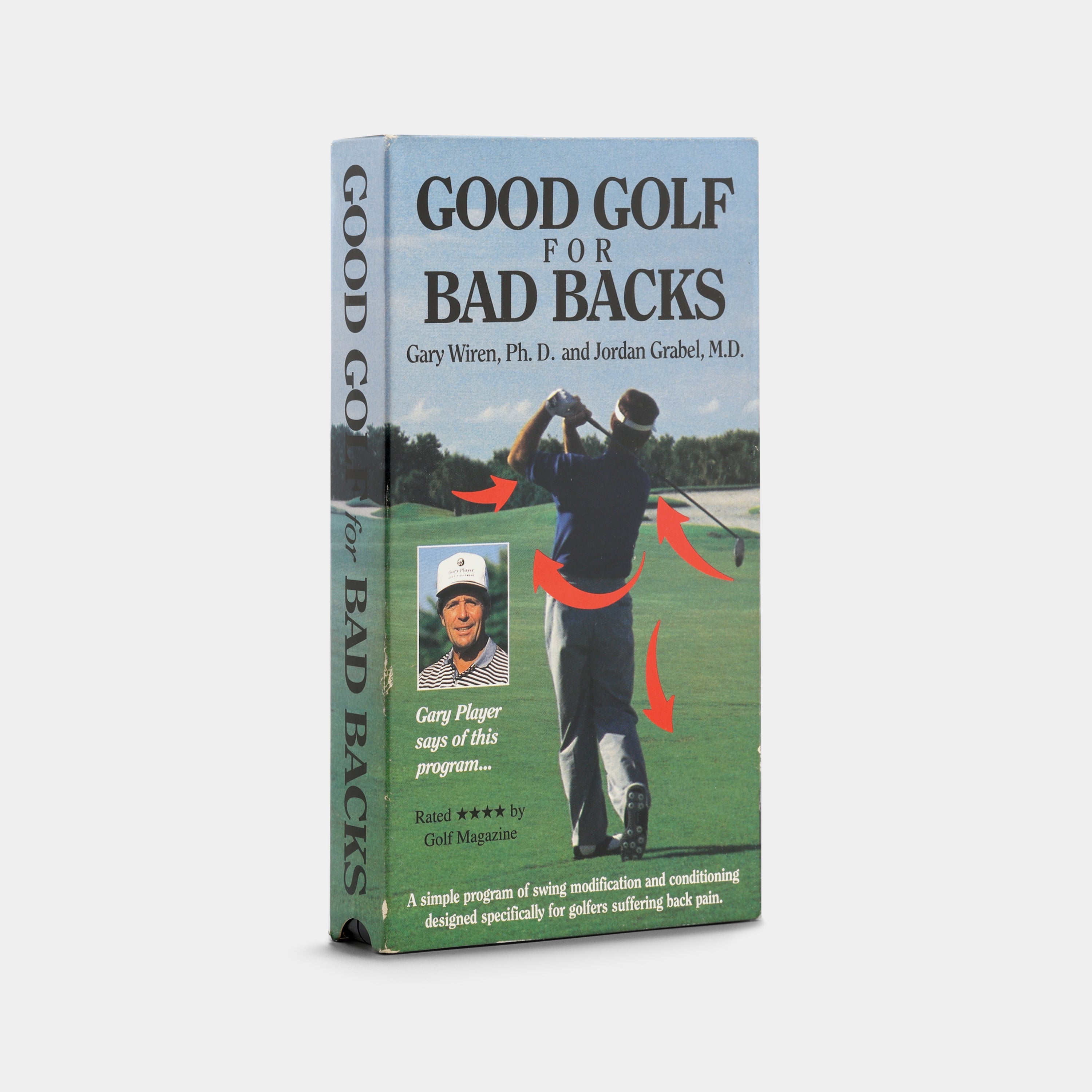 Good Golf For Bad Backs VHS Tape