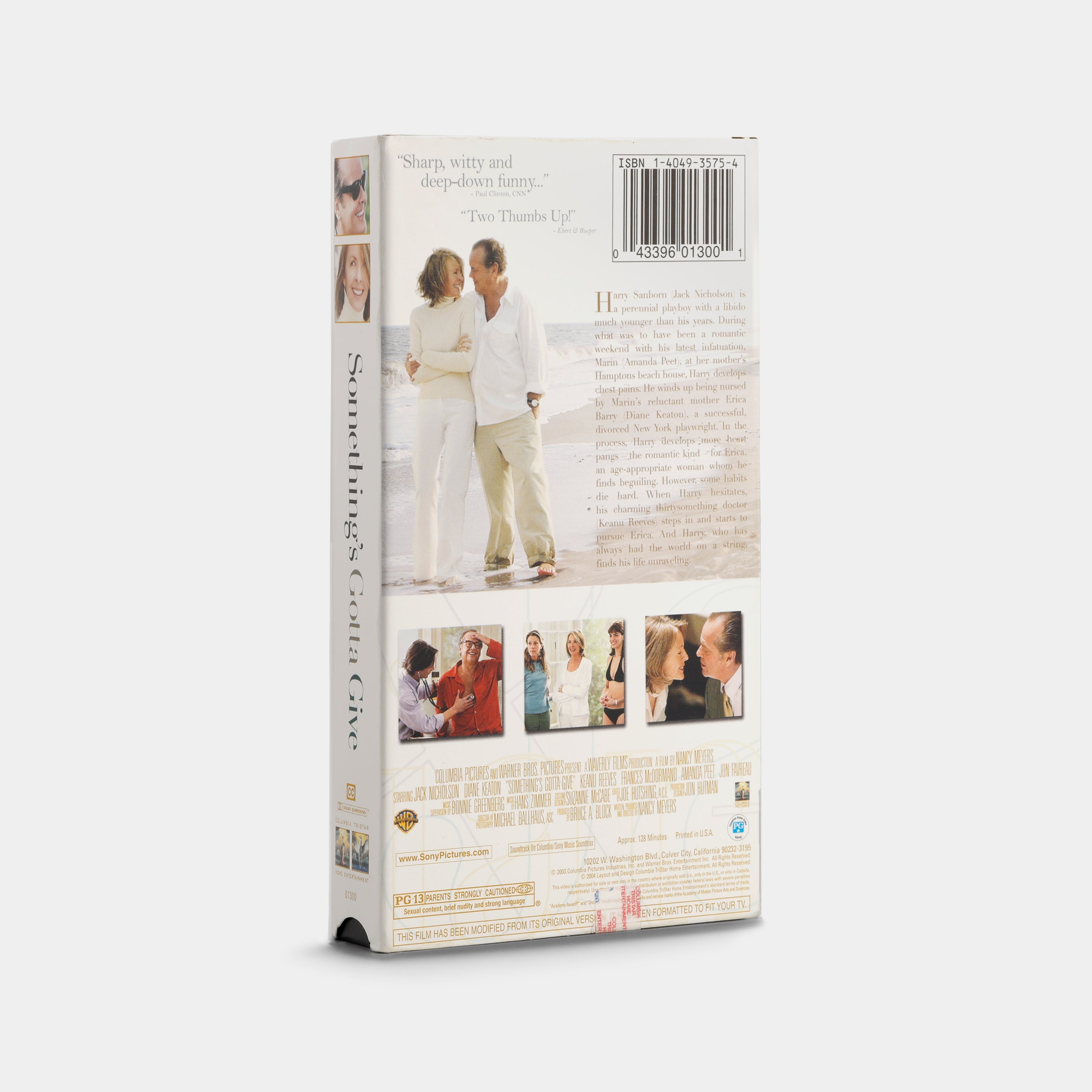 Something's Gotta Give VHS Tape