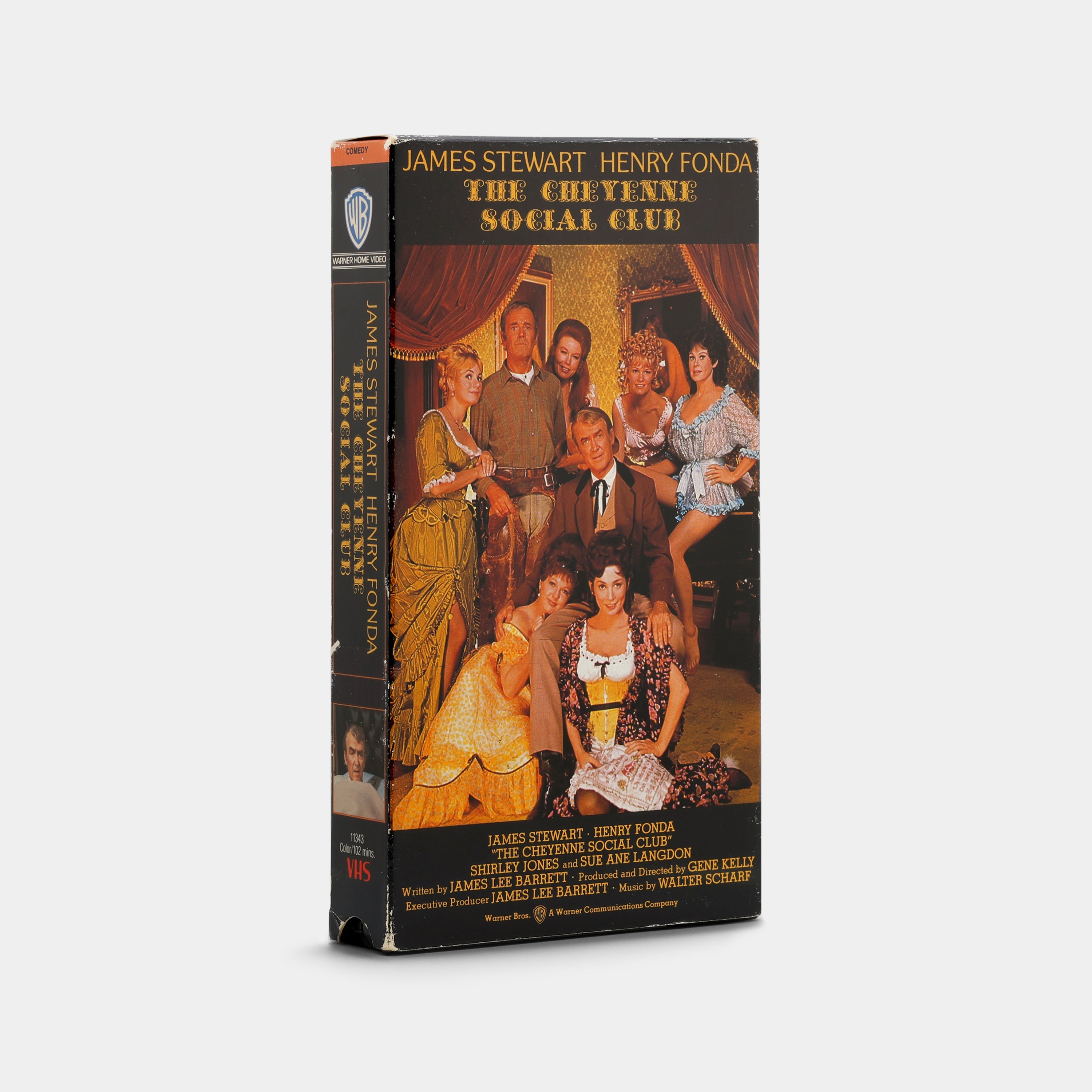 The Cheyenne Social Club VHS Tape