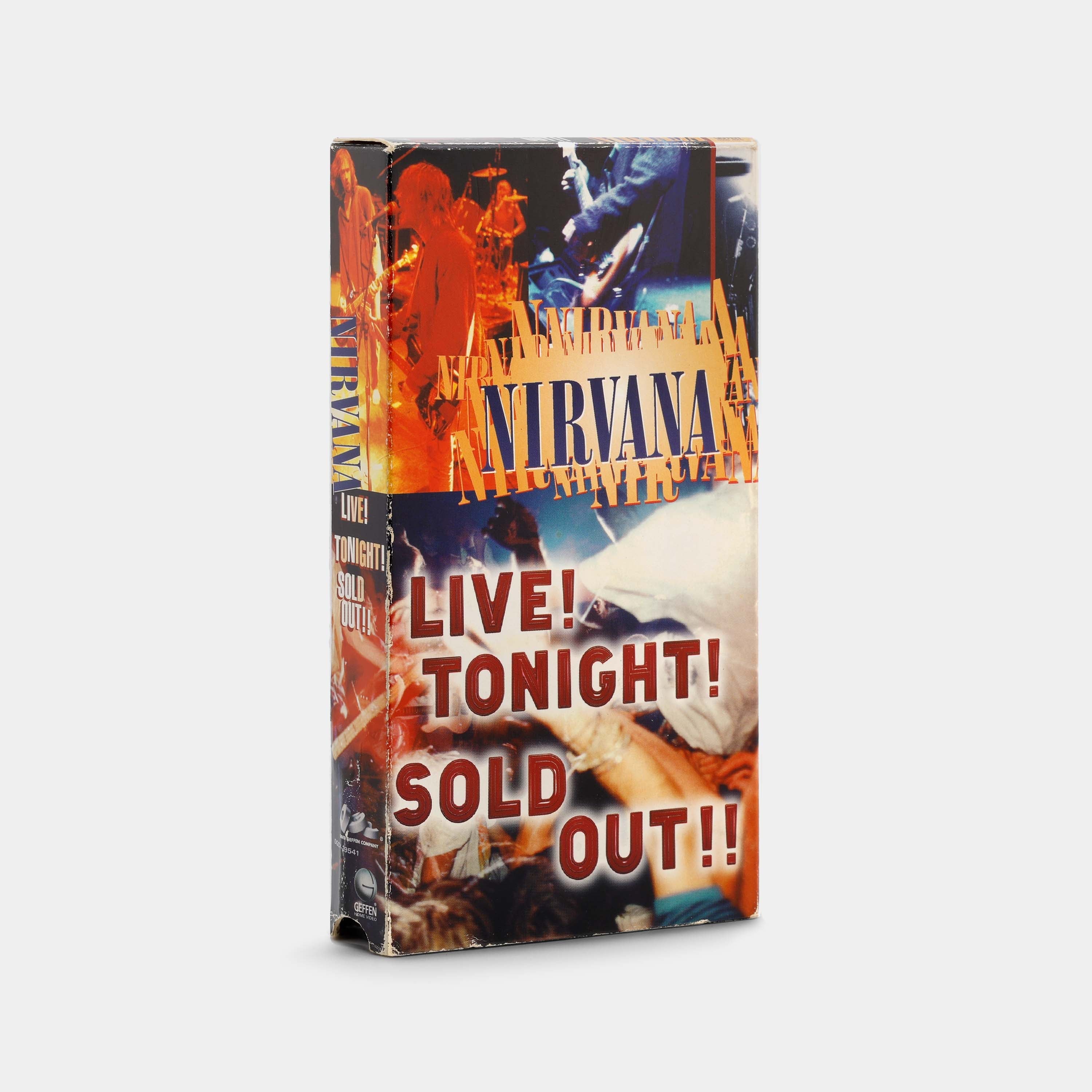 Nirvana: Live! Tonight! Sold Out! VHS Tape