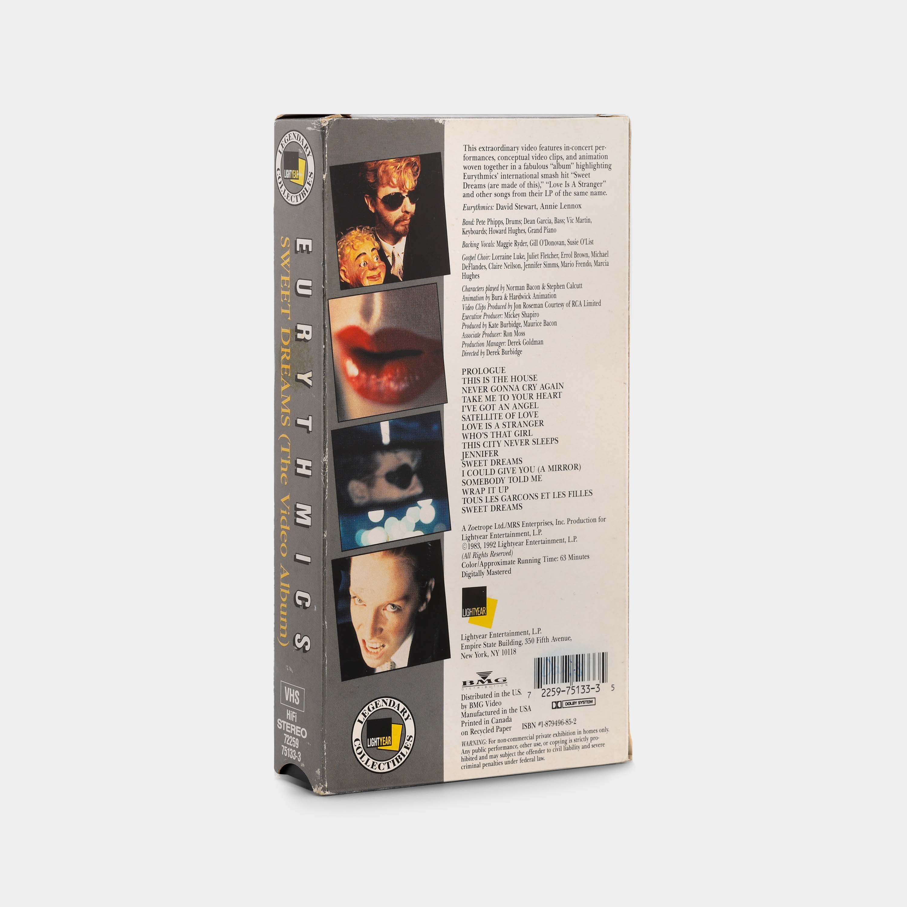 Eurythmics: Sweet Dreams VHS Tape