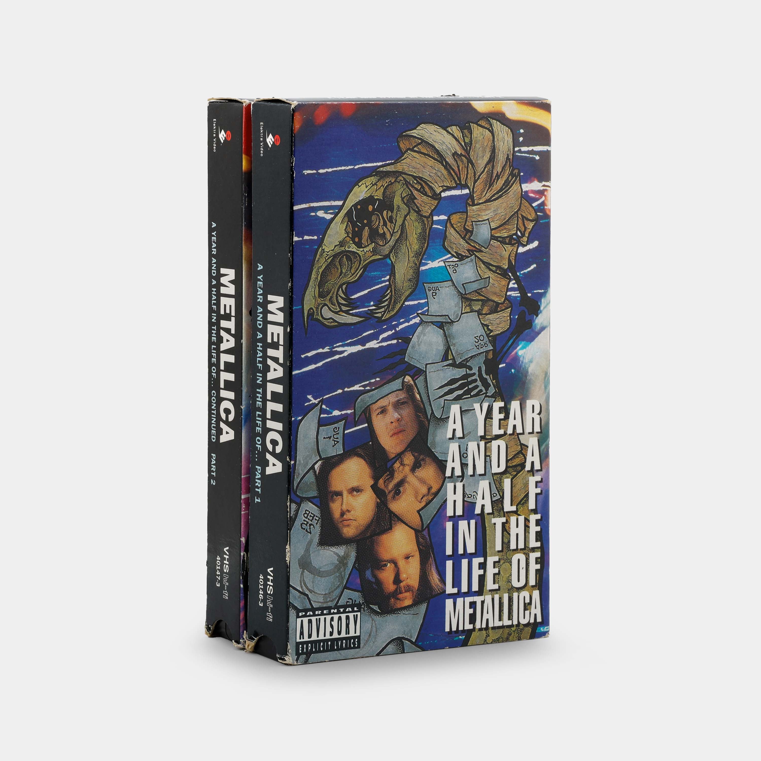 A Year and a Half in the Life of Metallica VHS Tape Set