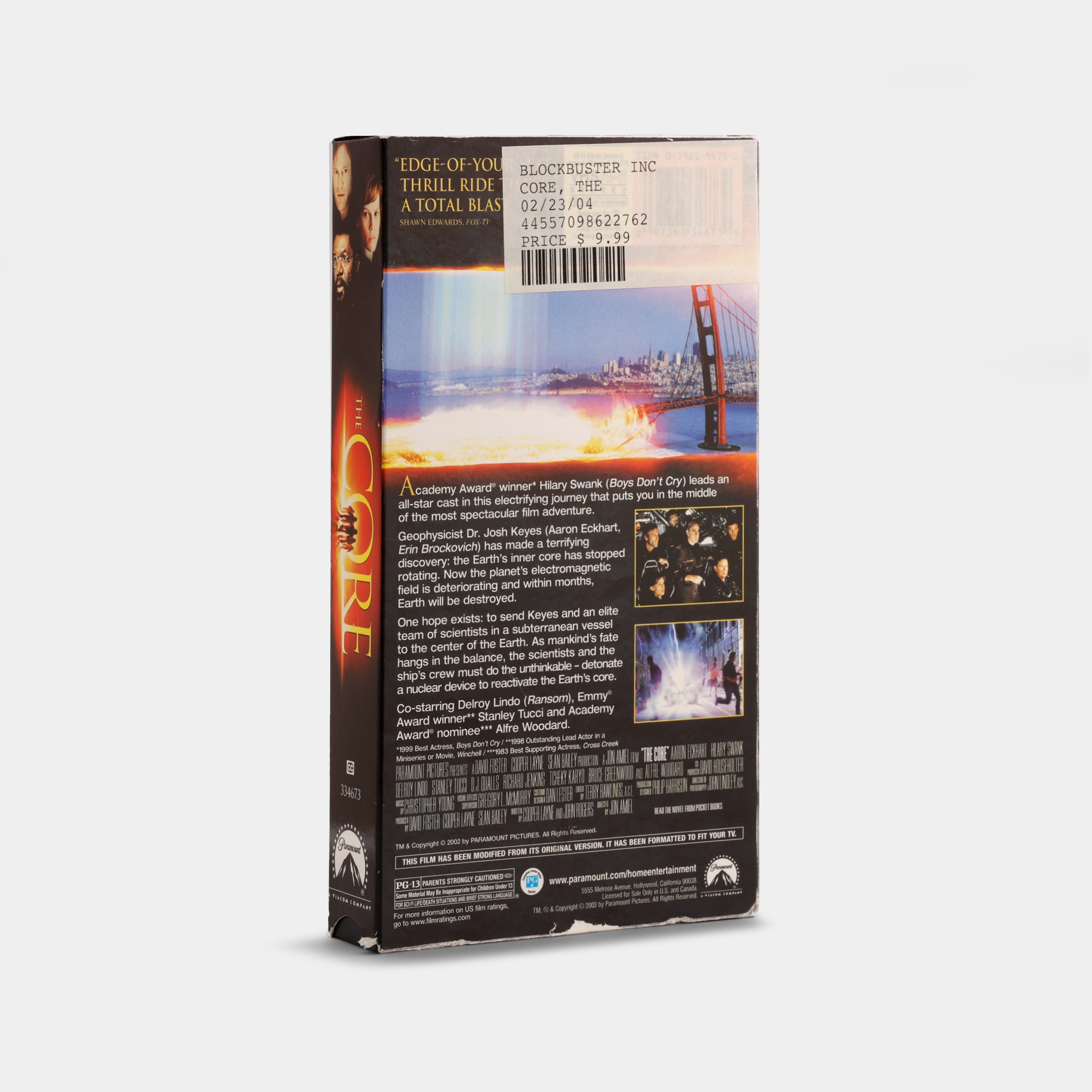 The Core VHS Tape