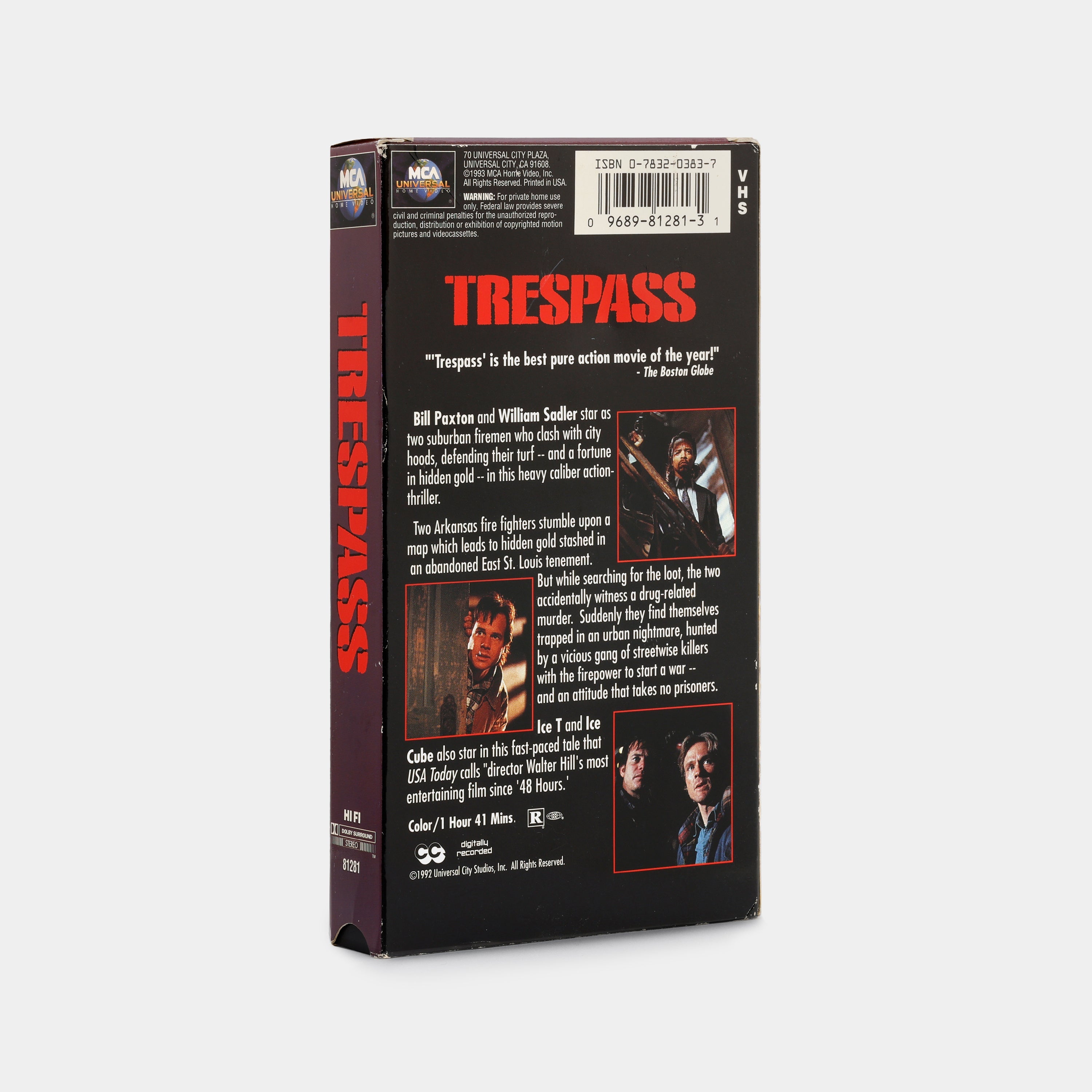 Trespass VHS Tape