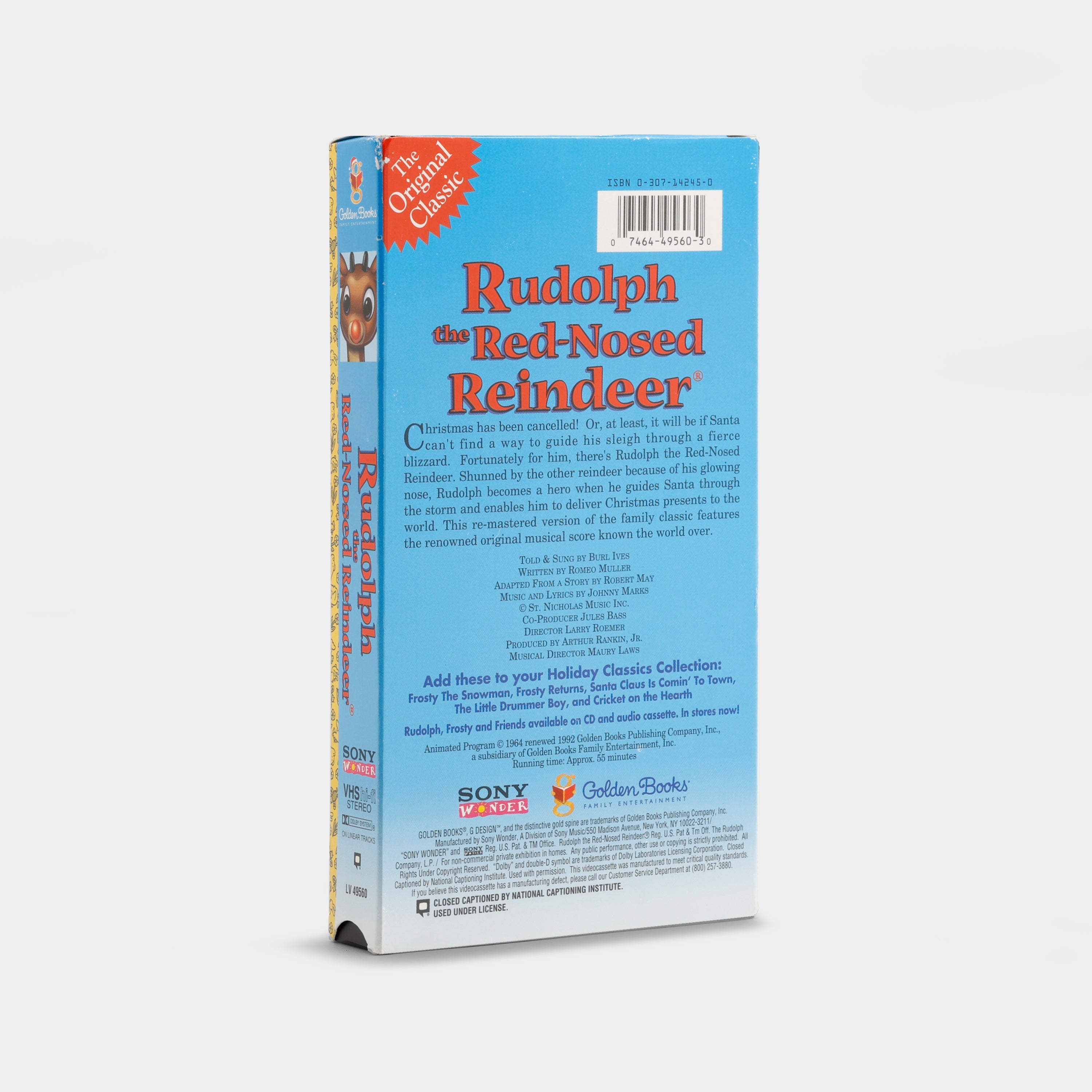 Rudolph the Red-Nosed Reindeer VHS Tape