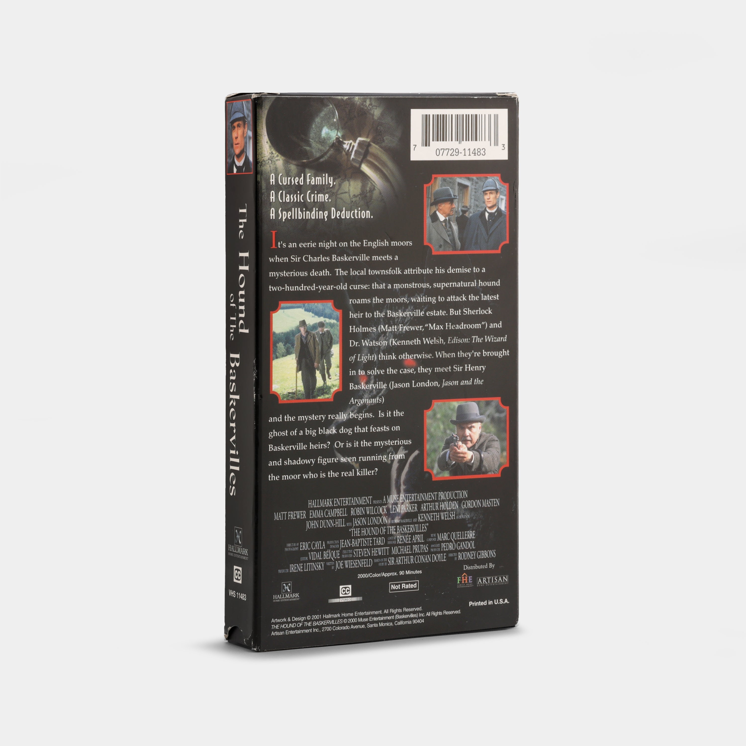 The Hound of the Baskervilles VHS Tape