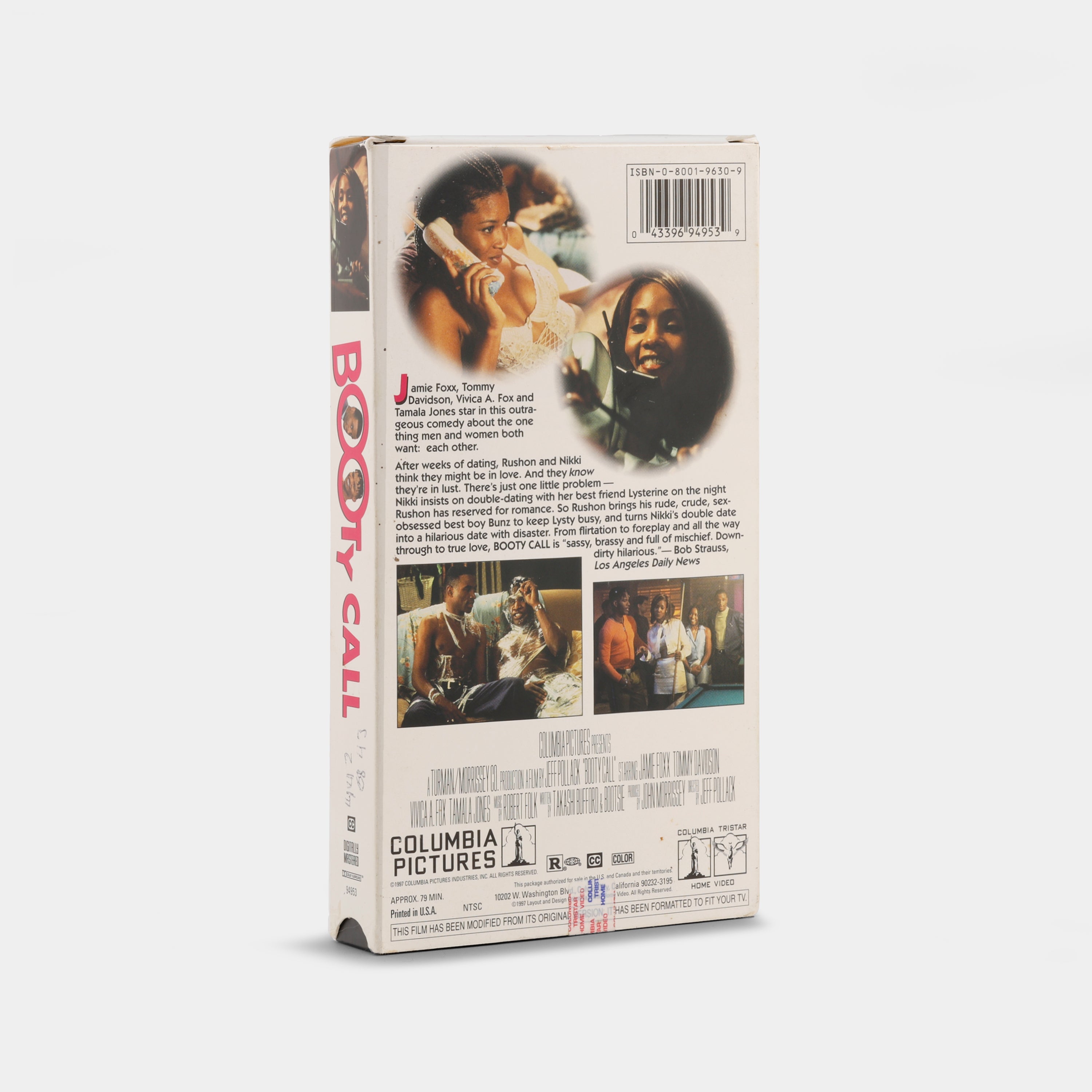 Booty Call VHS Tape