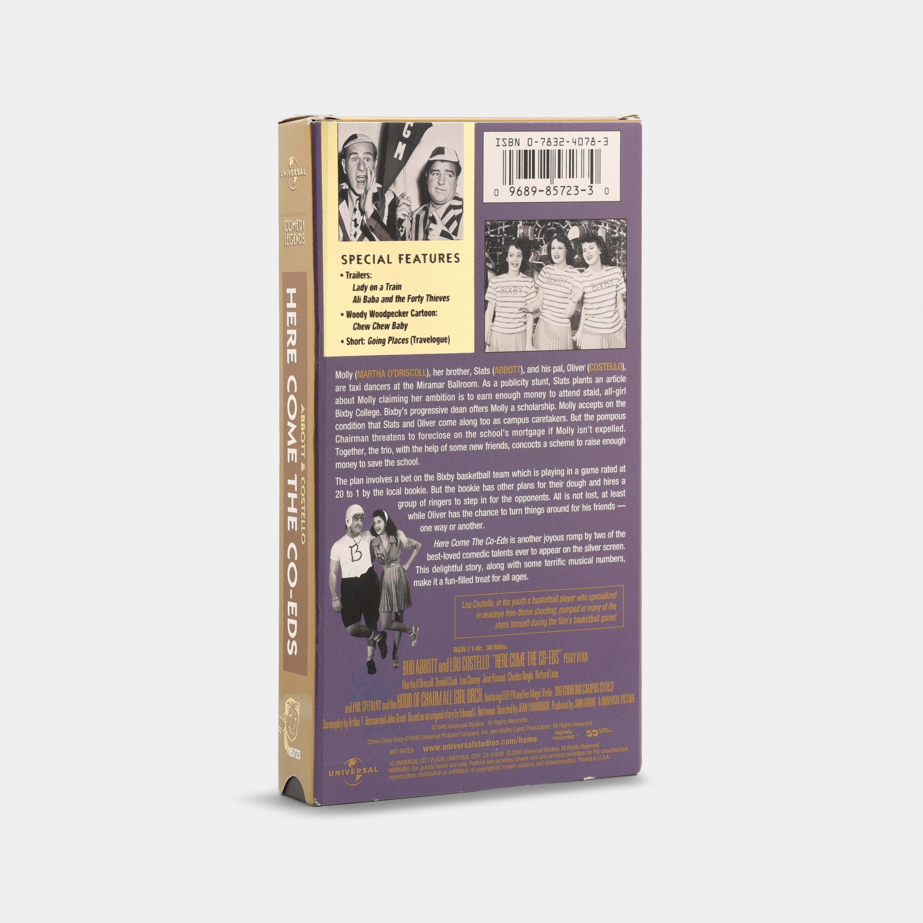 Here Come the Co-eds VHS Tape