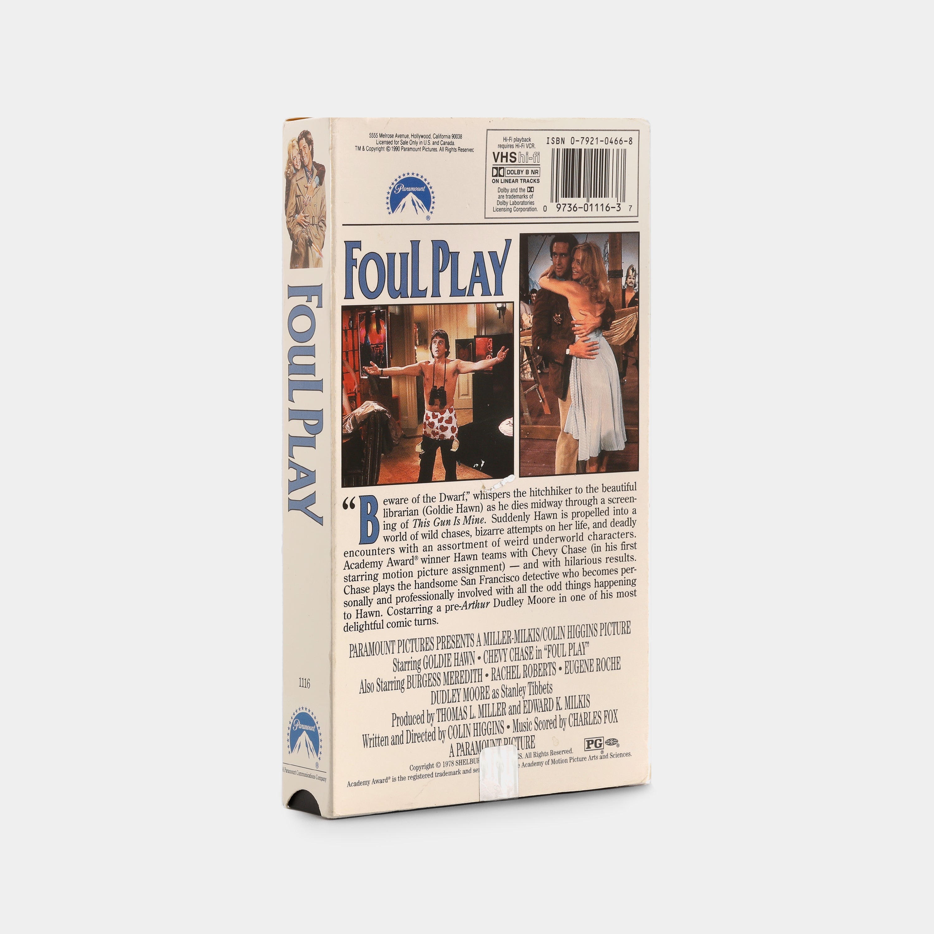 Foul Play VHS Tape