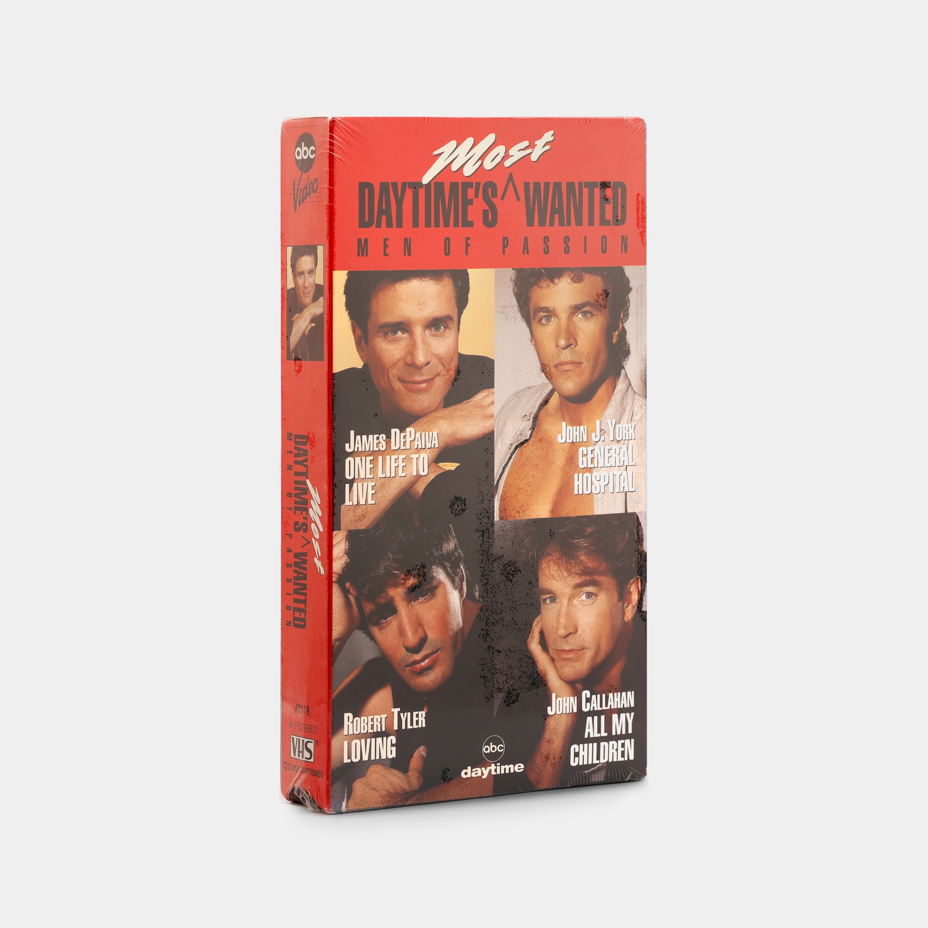Daytime's Most Wanted: Men of Passion (Sealed) VHS Tape