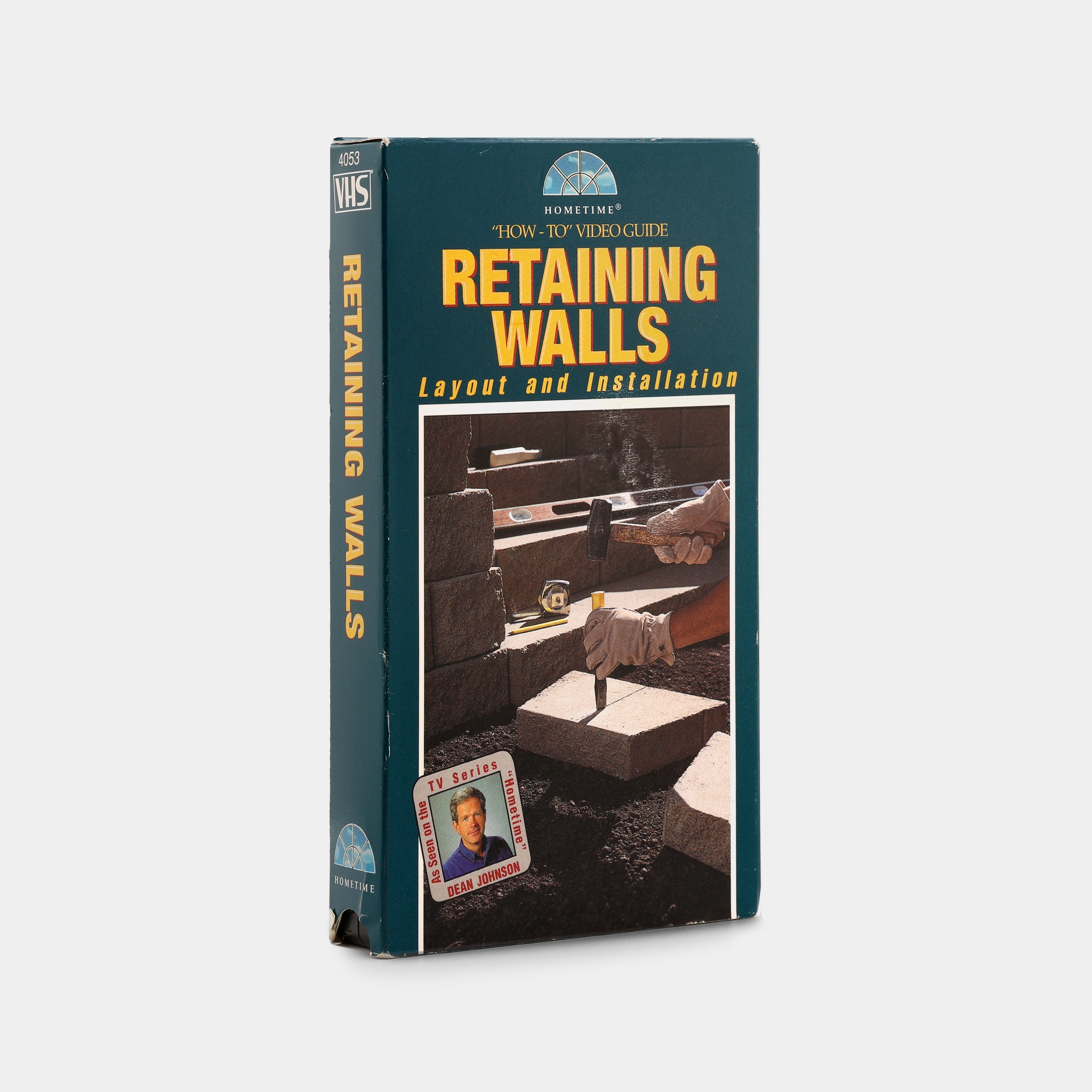 Retaining Walls - Layout and Installation VHS Tape