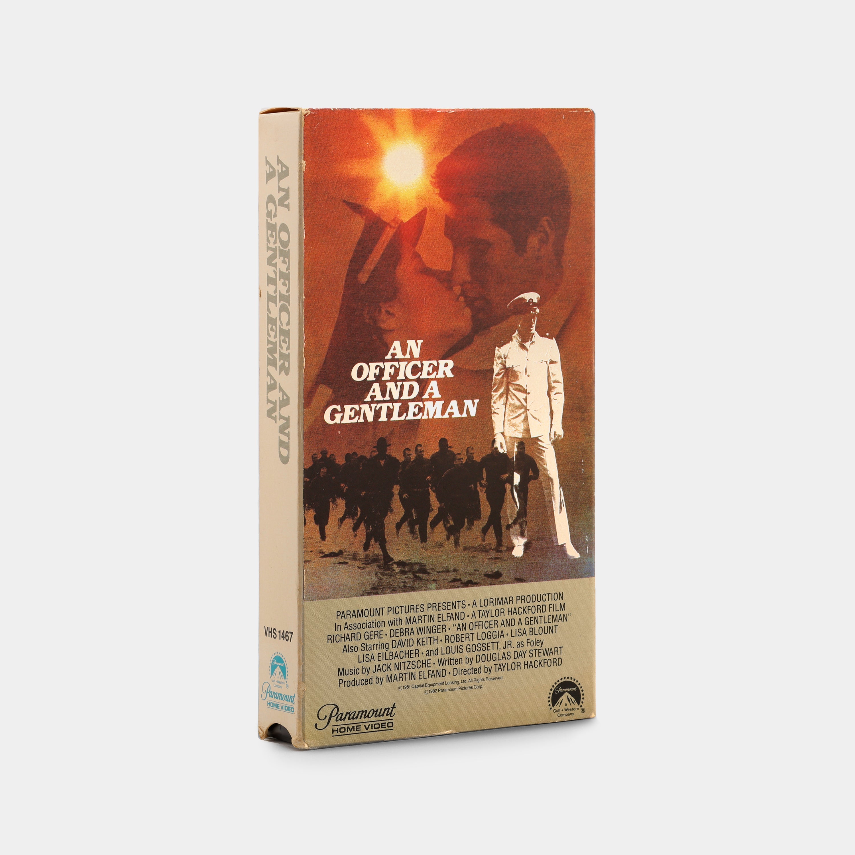 An Officer and a Gentleman VHS Tape
