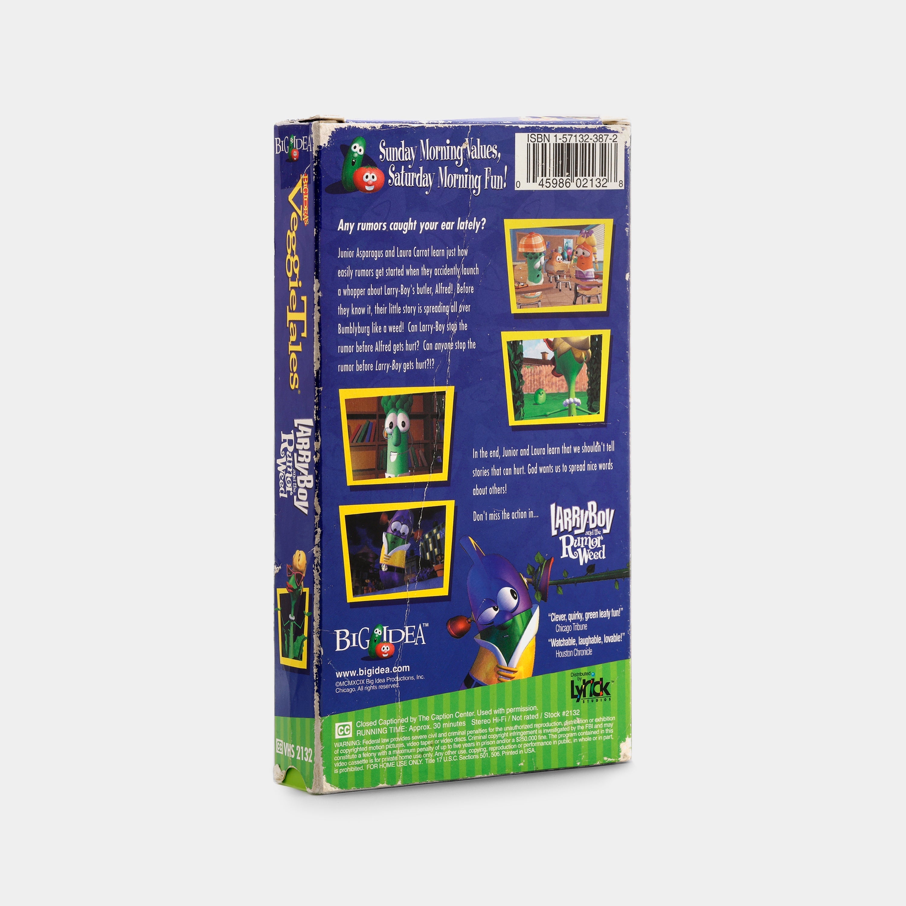 VeggieTales: Larry-Boy and the Rumor Weed VHS Tape