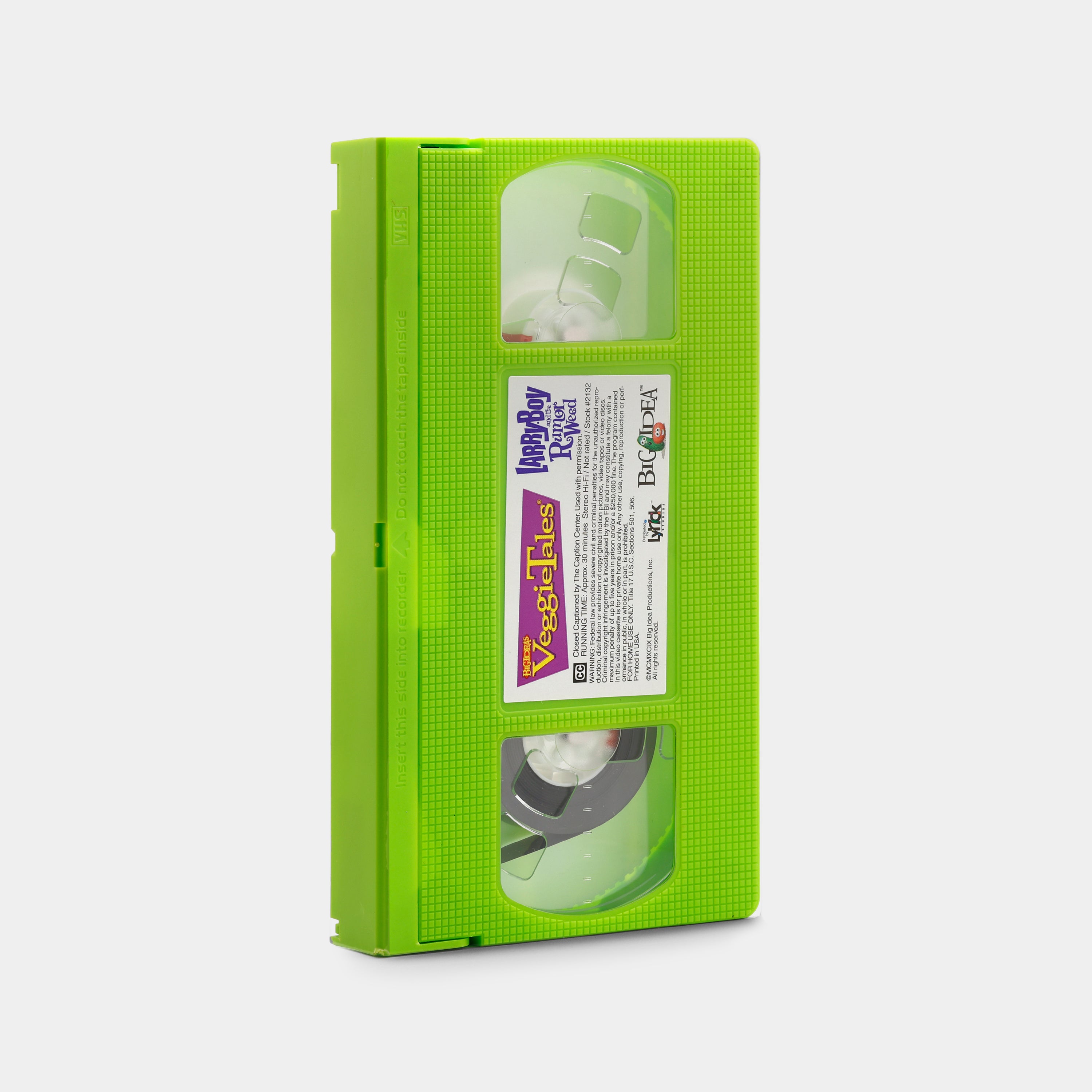 VeggieTales: Larry-Boy and the Rumor Weed VHS Tape