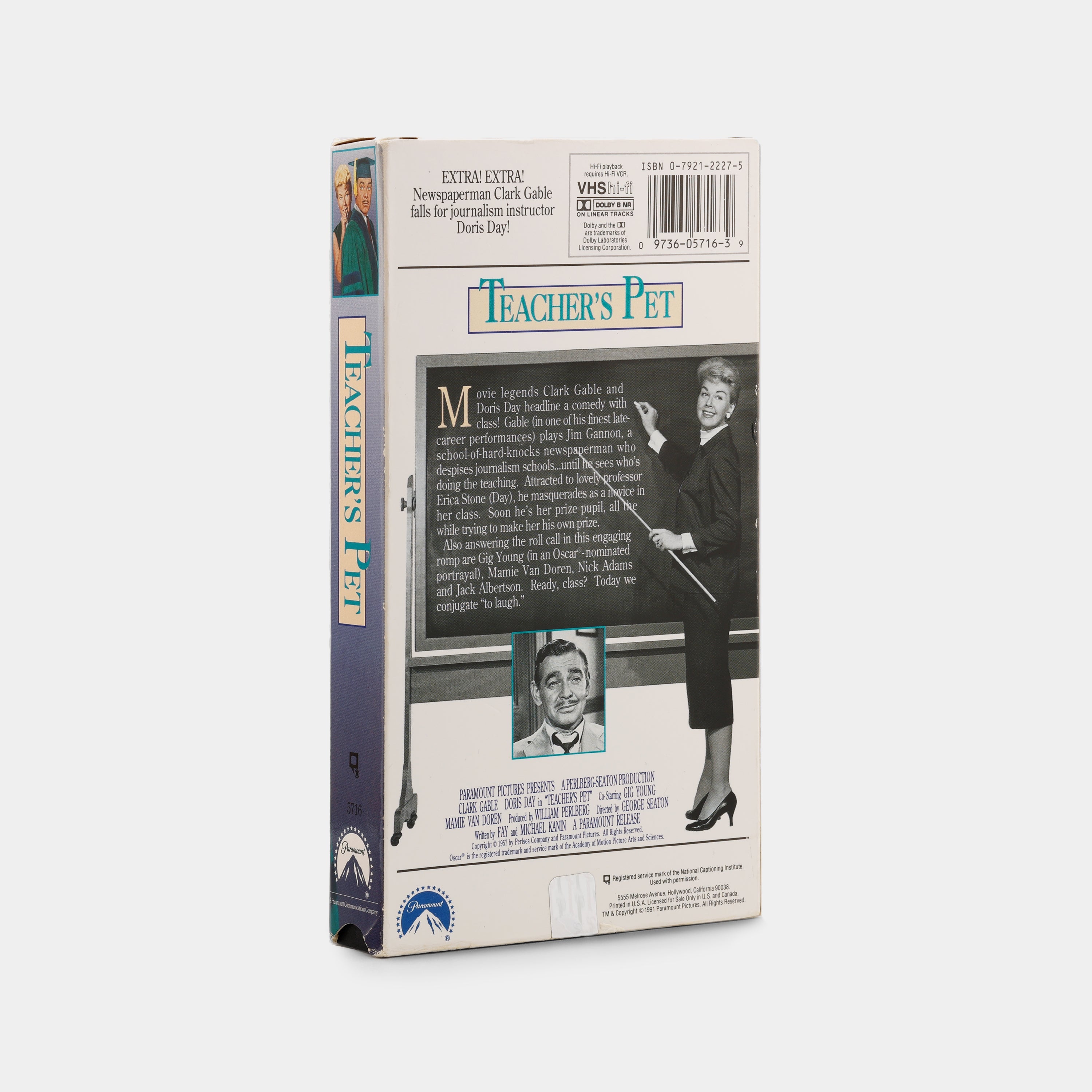 Teacher’s Pet VHS Tape