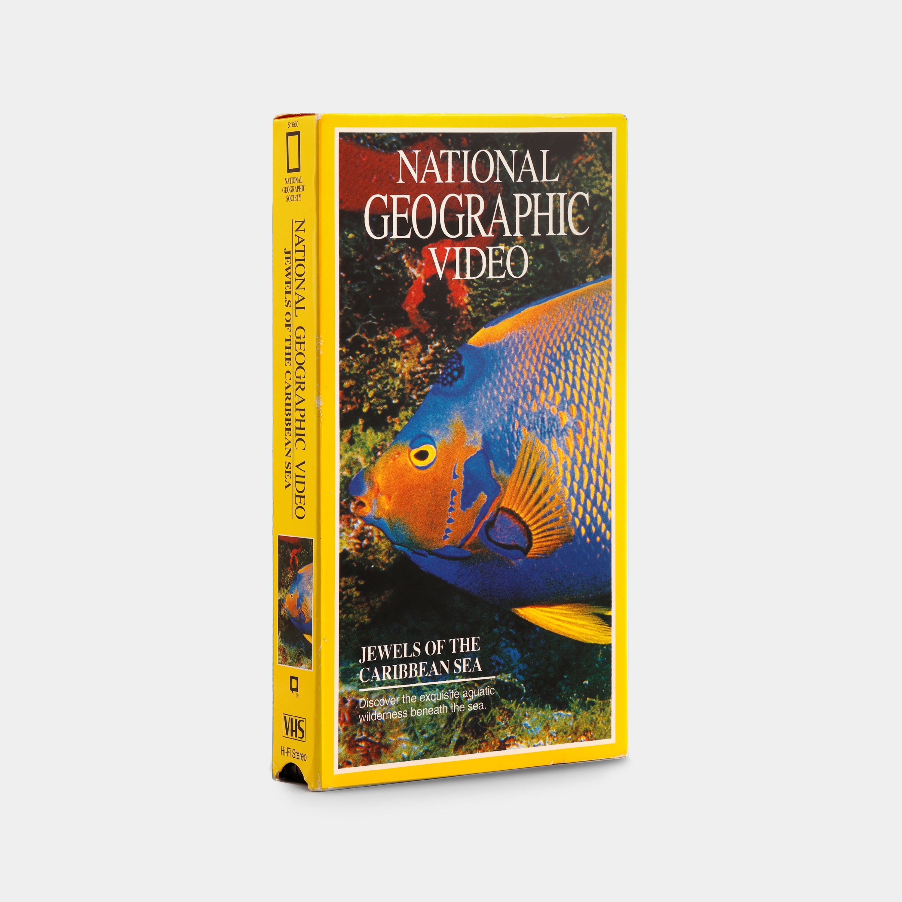 National Geographic Video: Jewels of the Caribbean Sea VHS Tape