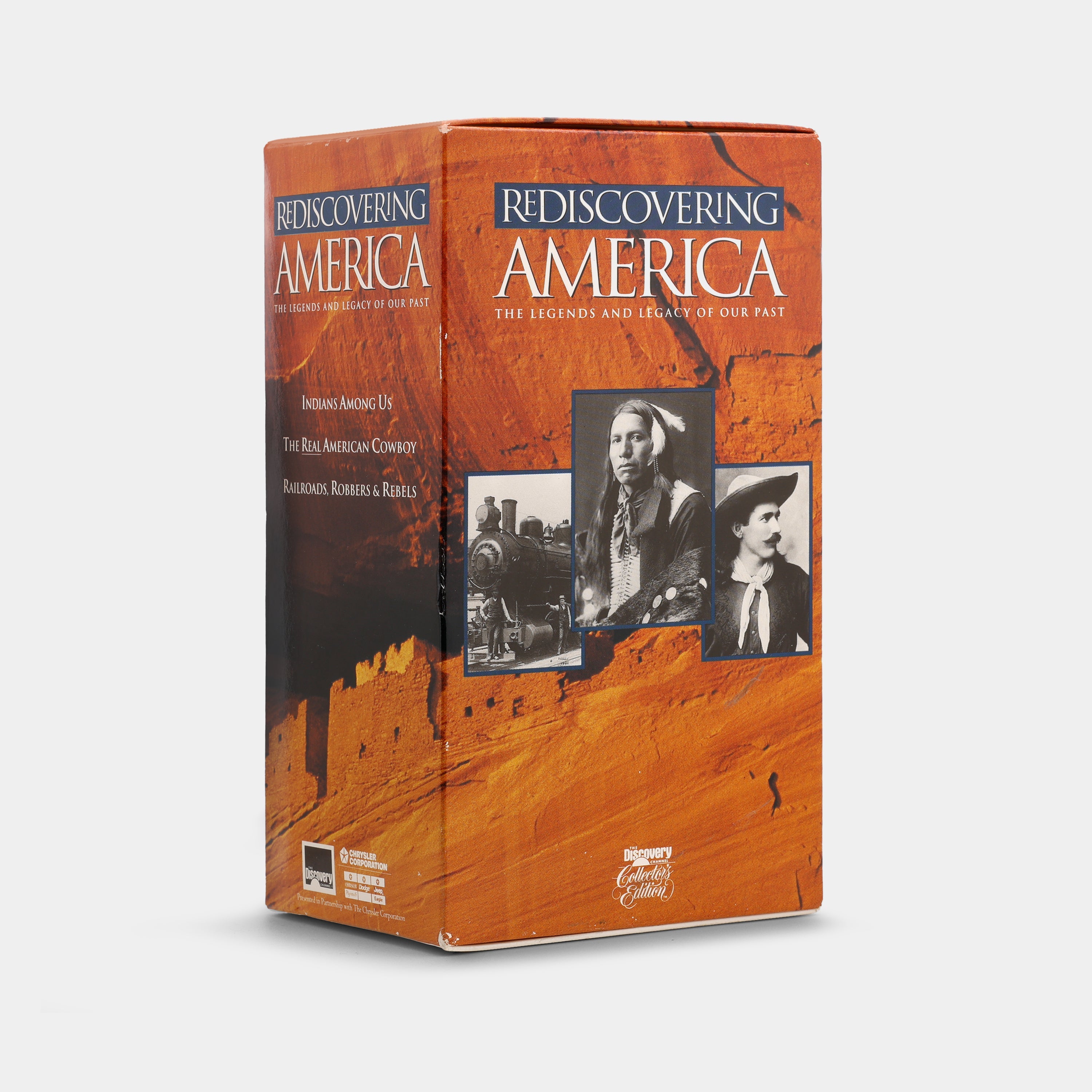 Rediscovering America: The Legends and Legacy of Our Past VHS Tape Set