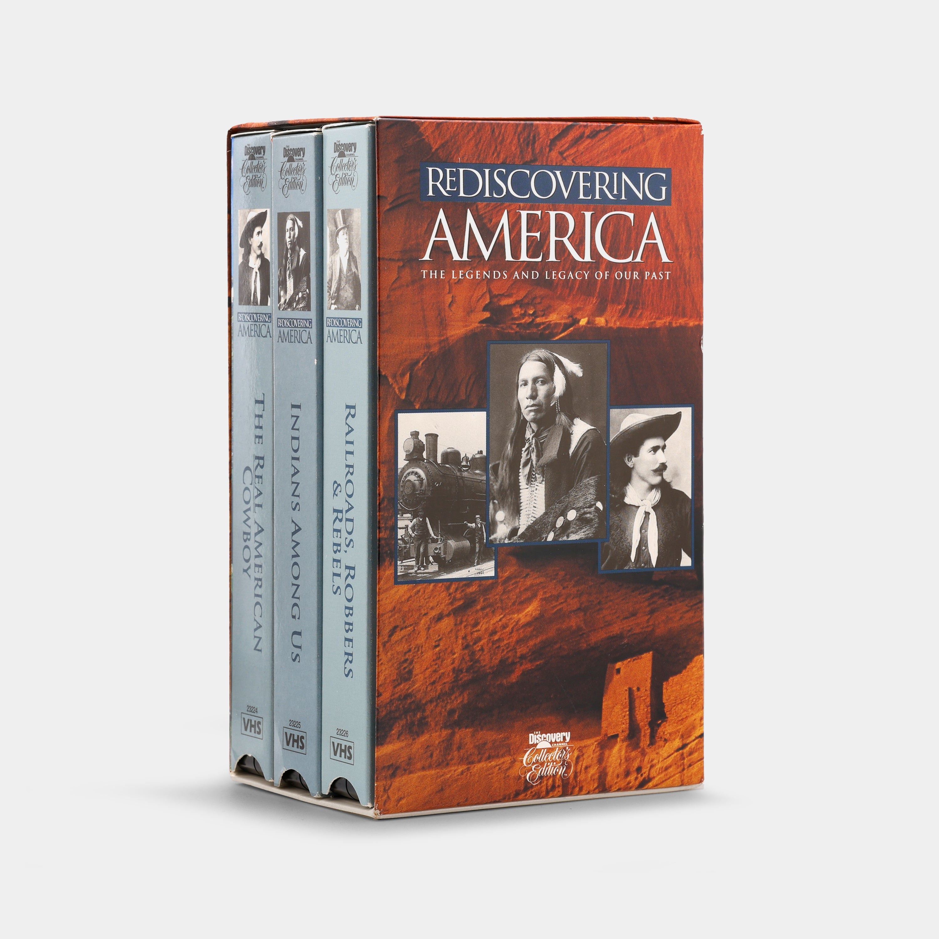 Rediscovering America: The Legends and Legacy of Our Past VHS Tape Set