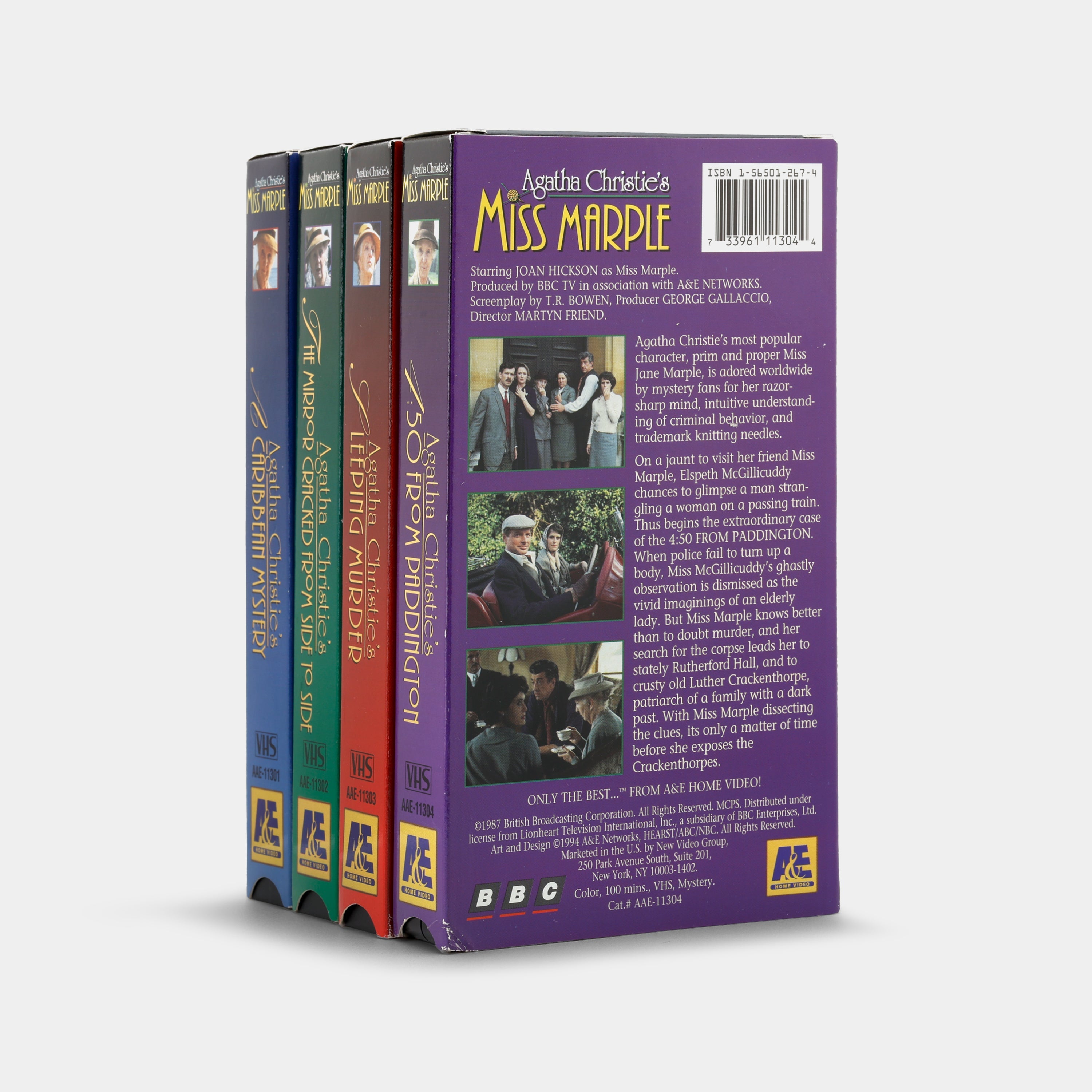 Agatha Christie's Miss Marple VHS Collection VHS Tape